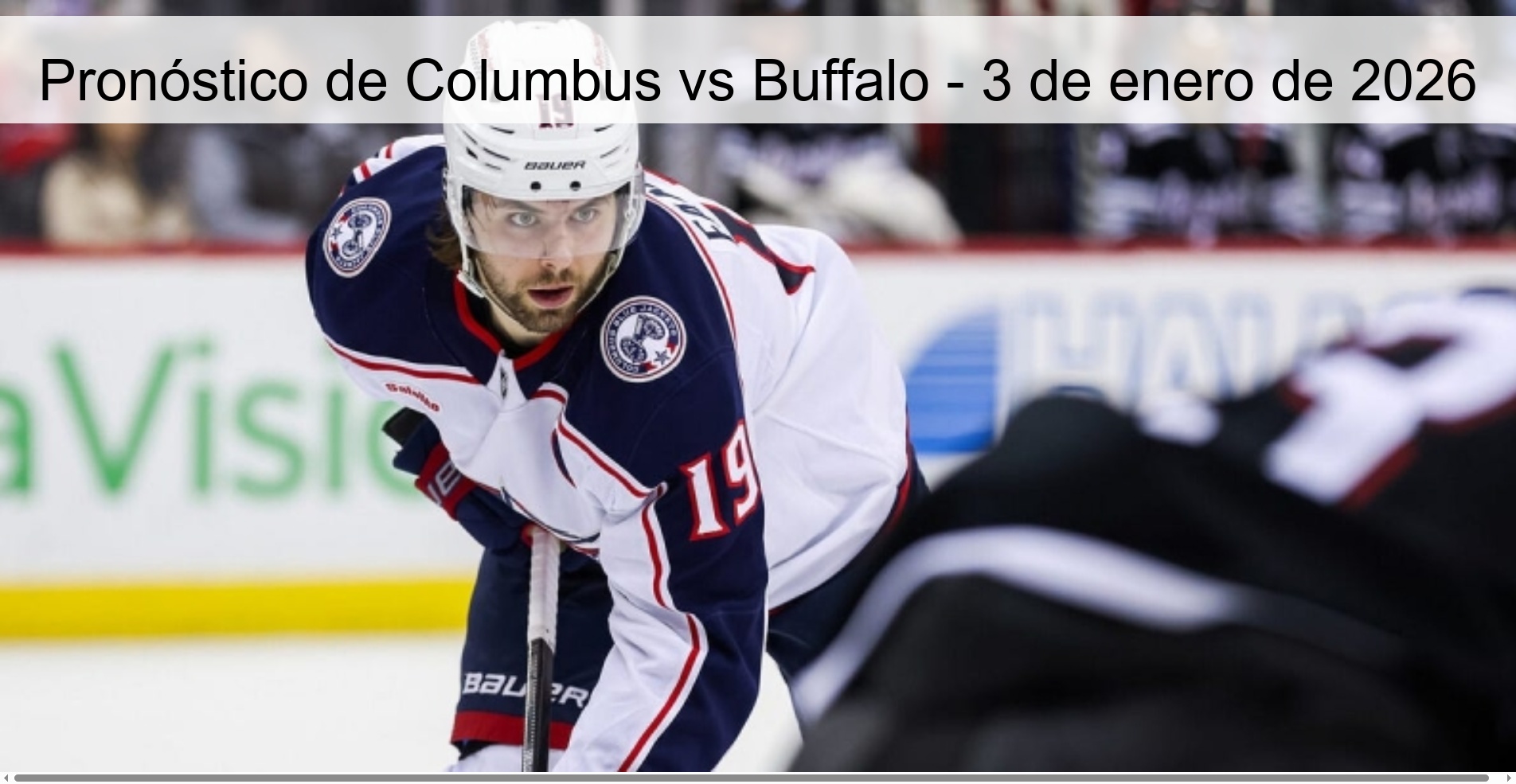 Columbus vs Buffalo Prediction – January 3, 2026