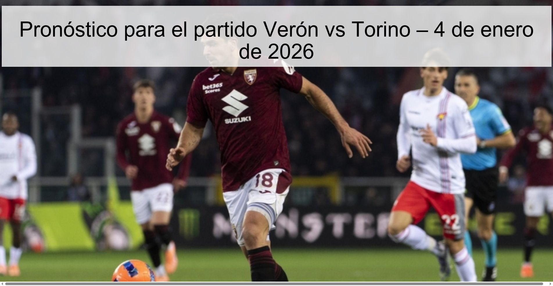 Prediction for the Verón vs Torino match – January 4, 2026