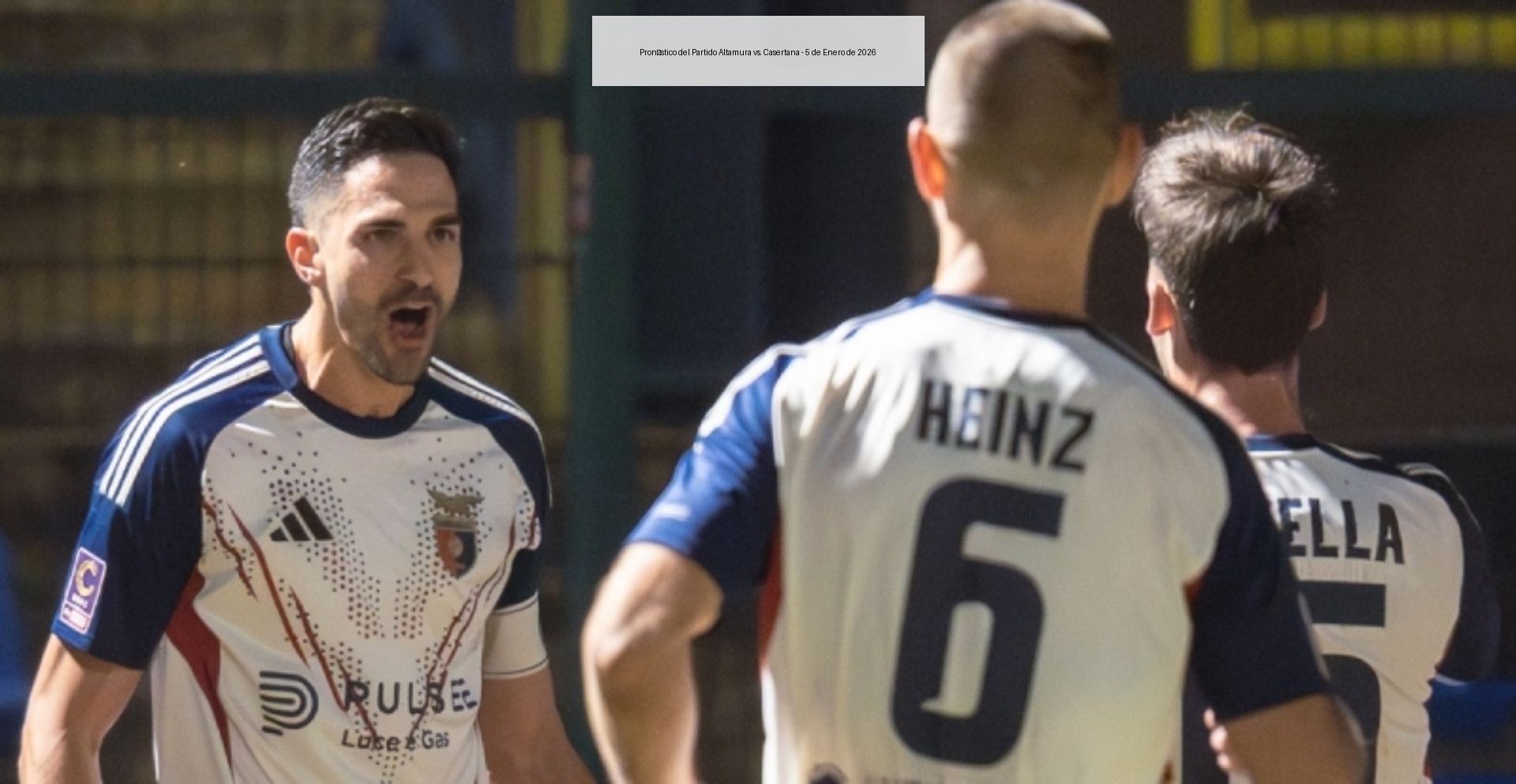 Altamura vs. Match Prediction Casertana - January 5, 2026