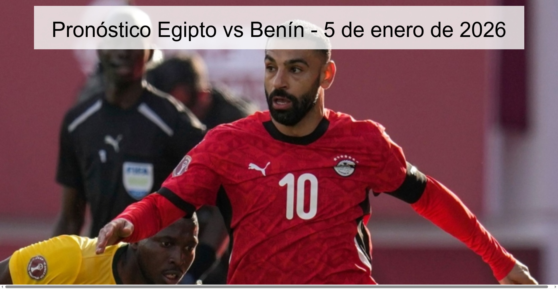 Egypt vs Benin Prediction – January 5, 2026