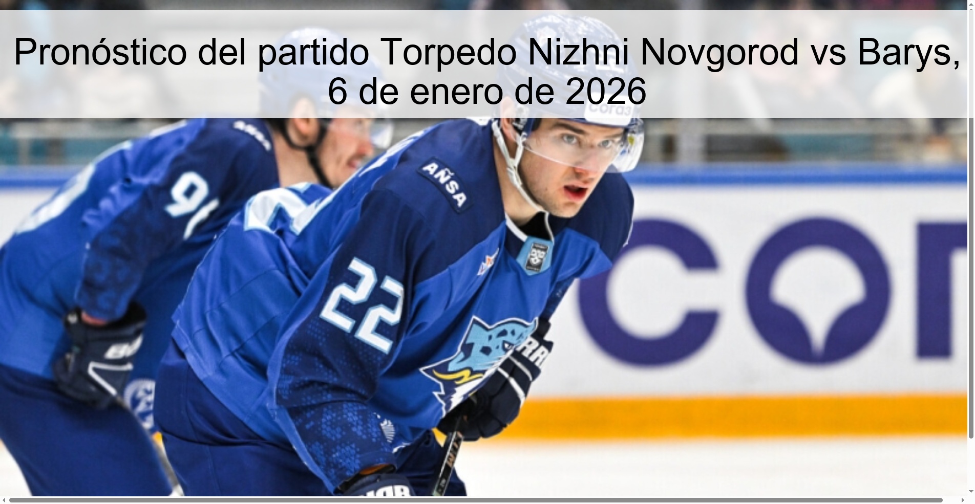 Torpedo Nizhny Novgorod vs Barys Prediction January 6, 2026