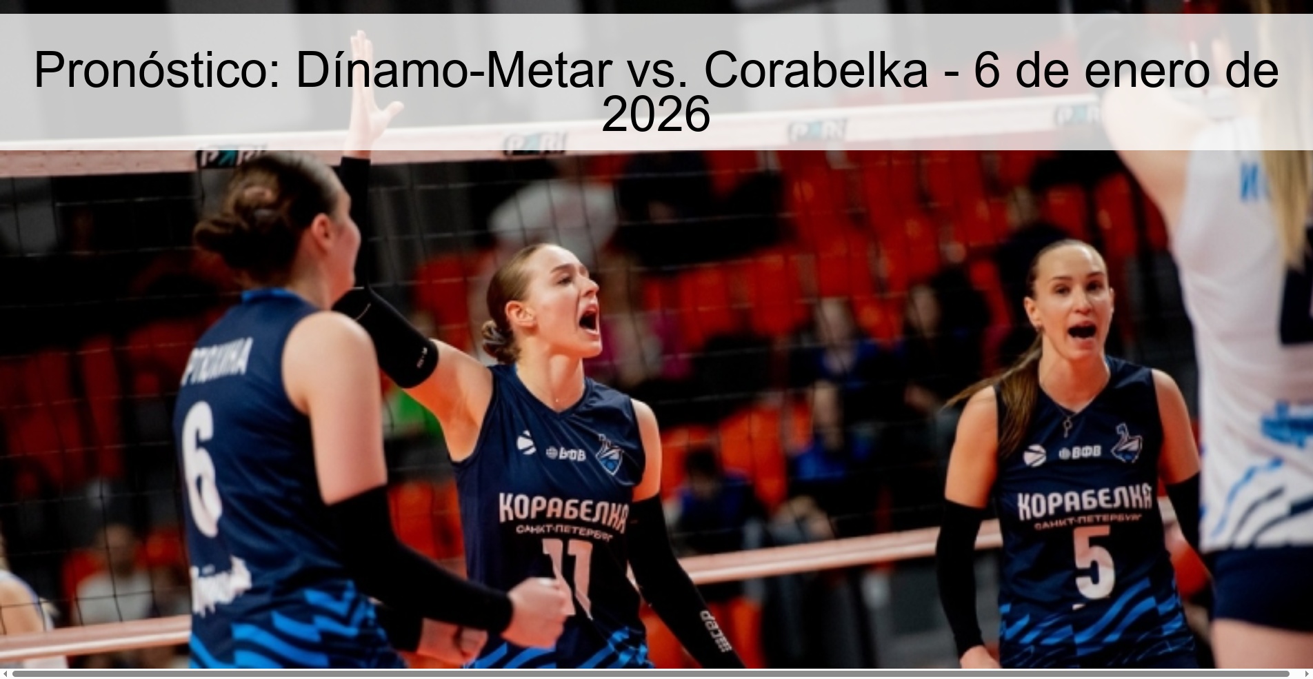 Prediction: Dinamo-Metar vs. Corabelka - January 6, 2026