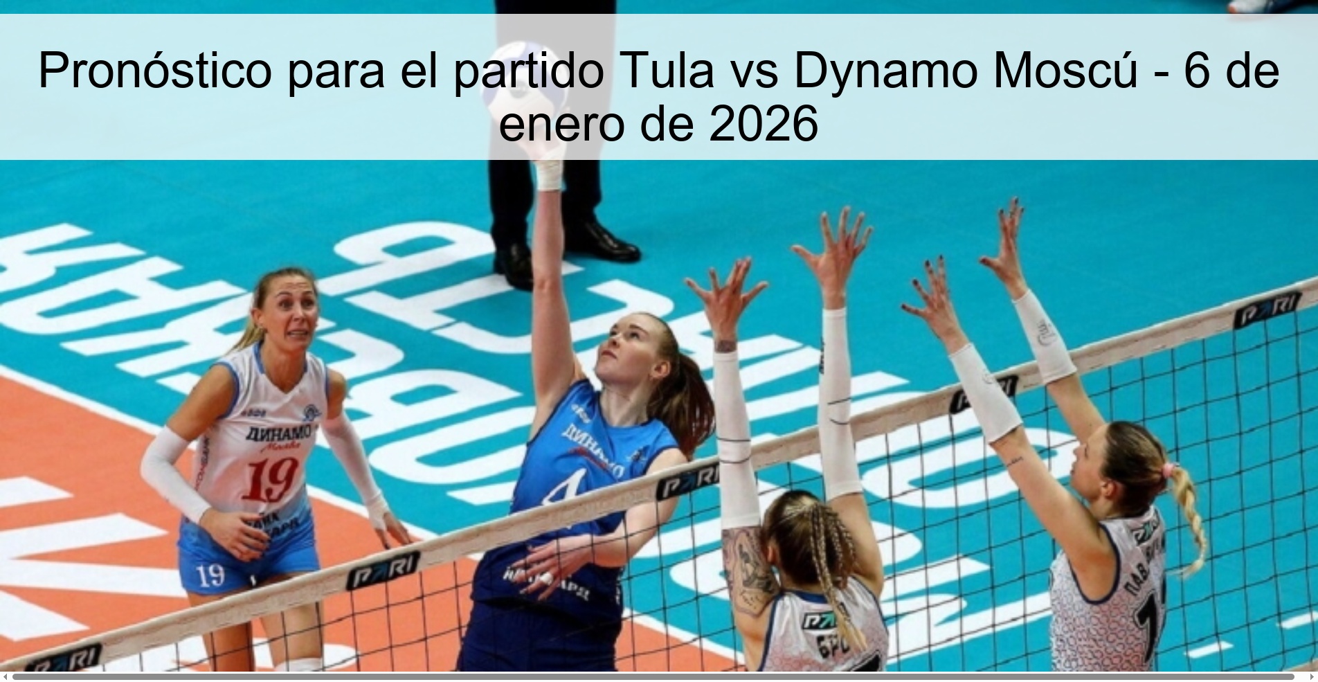 Pronóstico para el partido Tula vs Dynamo Moscú - 6 de enero de 2026