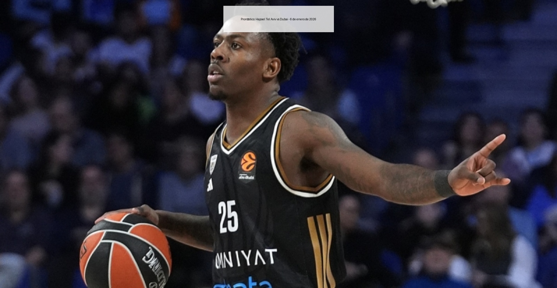 Prediction: Hapoel Tel Aviv vs Dubai – January 6, 2026