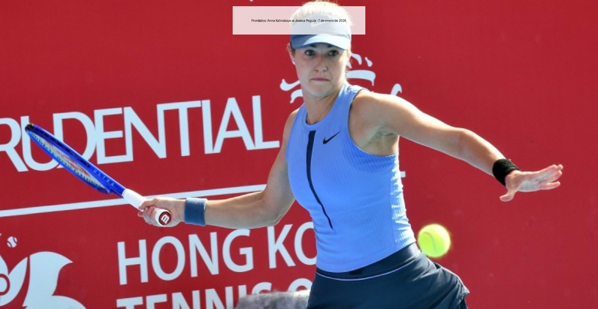 Pronóstico: Anna Kalinskaya vs Jessica Pegula - 7 de enero de 2026
