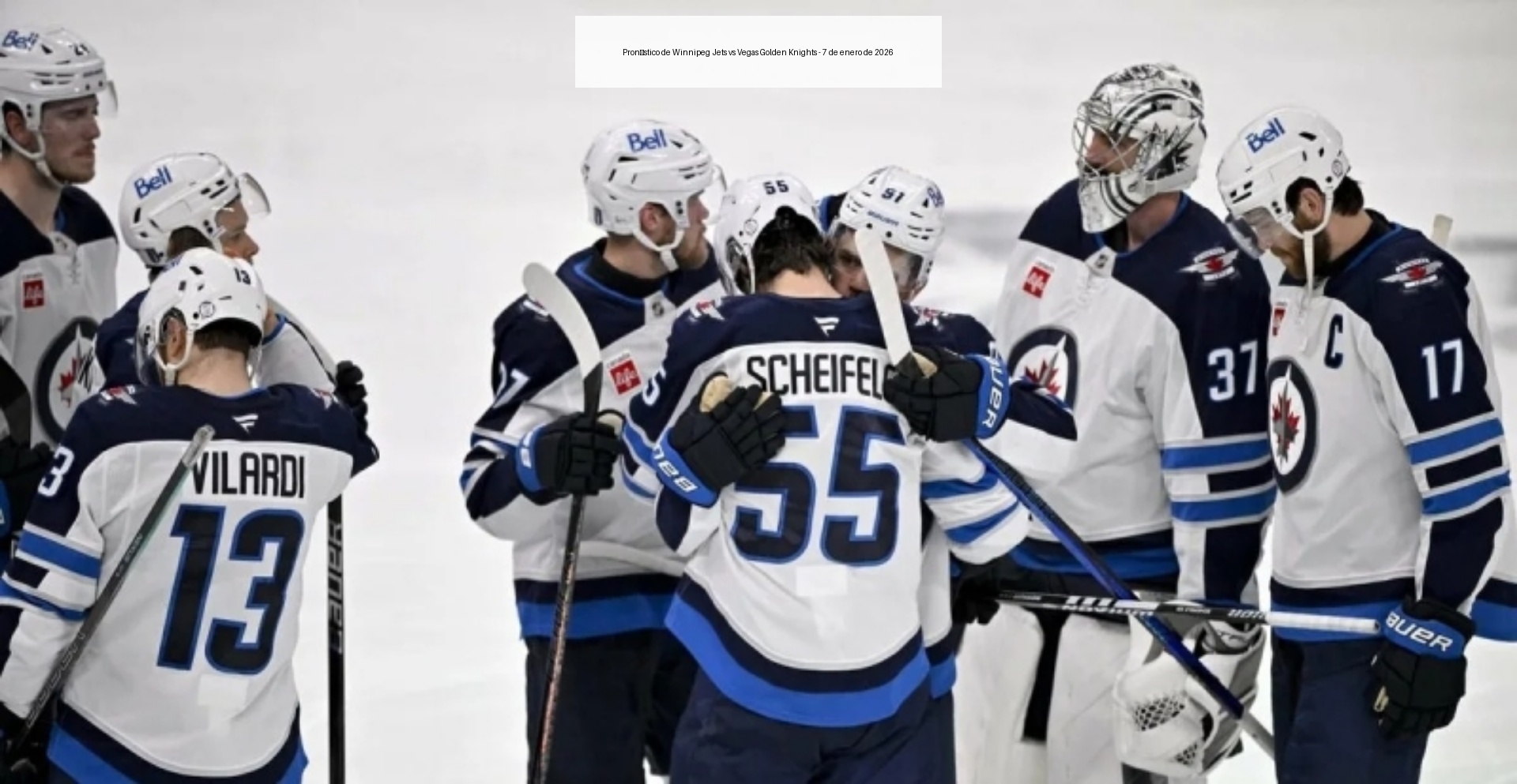 Pronóstico de Winnipeg Jets vs Vegas Golden Knights - 7 de enero de 2026