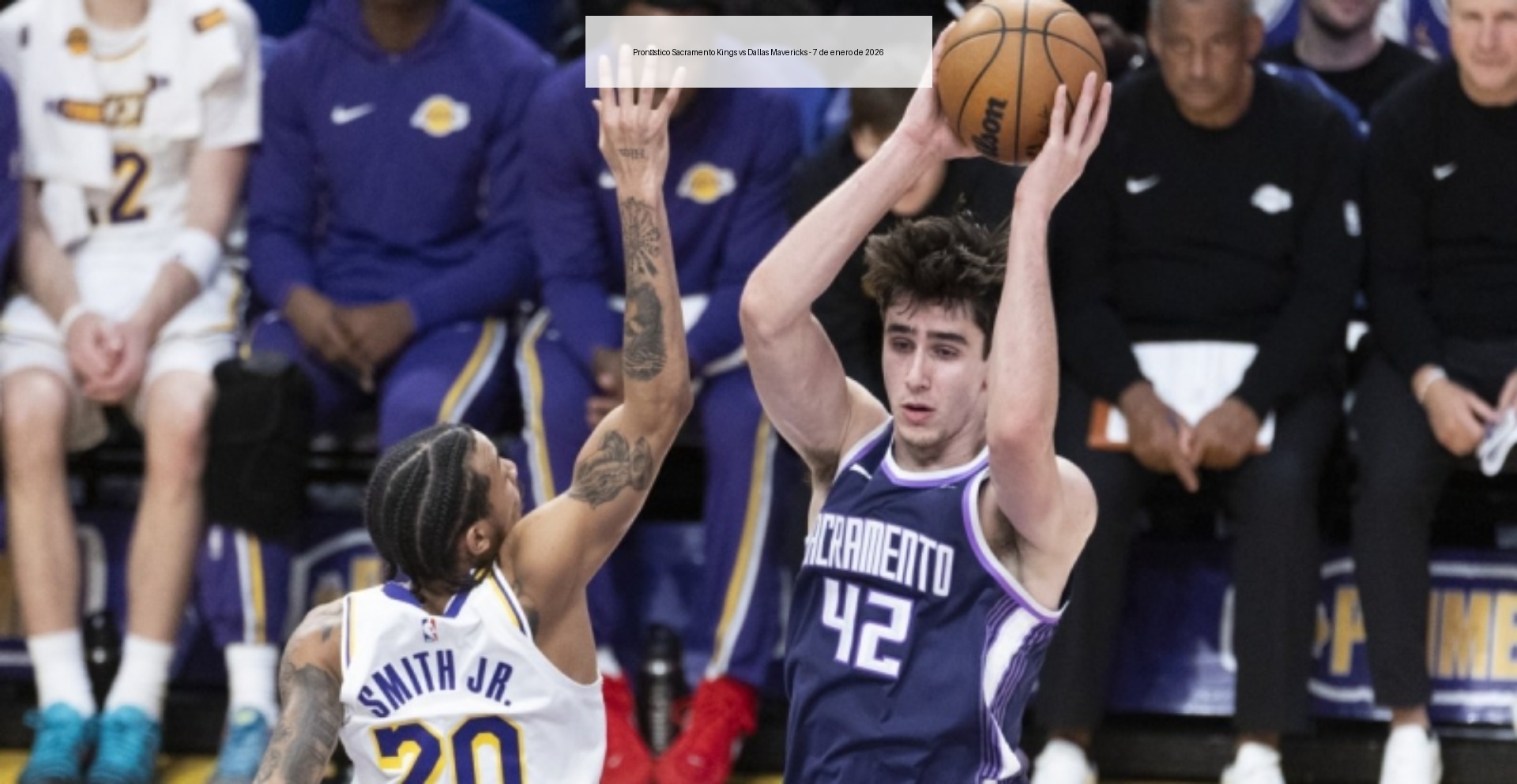 Pronóstico Sacramento Kings vs Dallas Mavericks - 7 de enero de 2026
