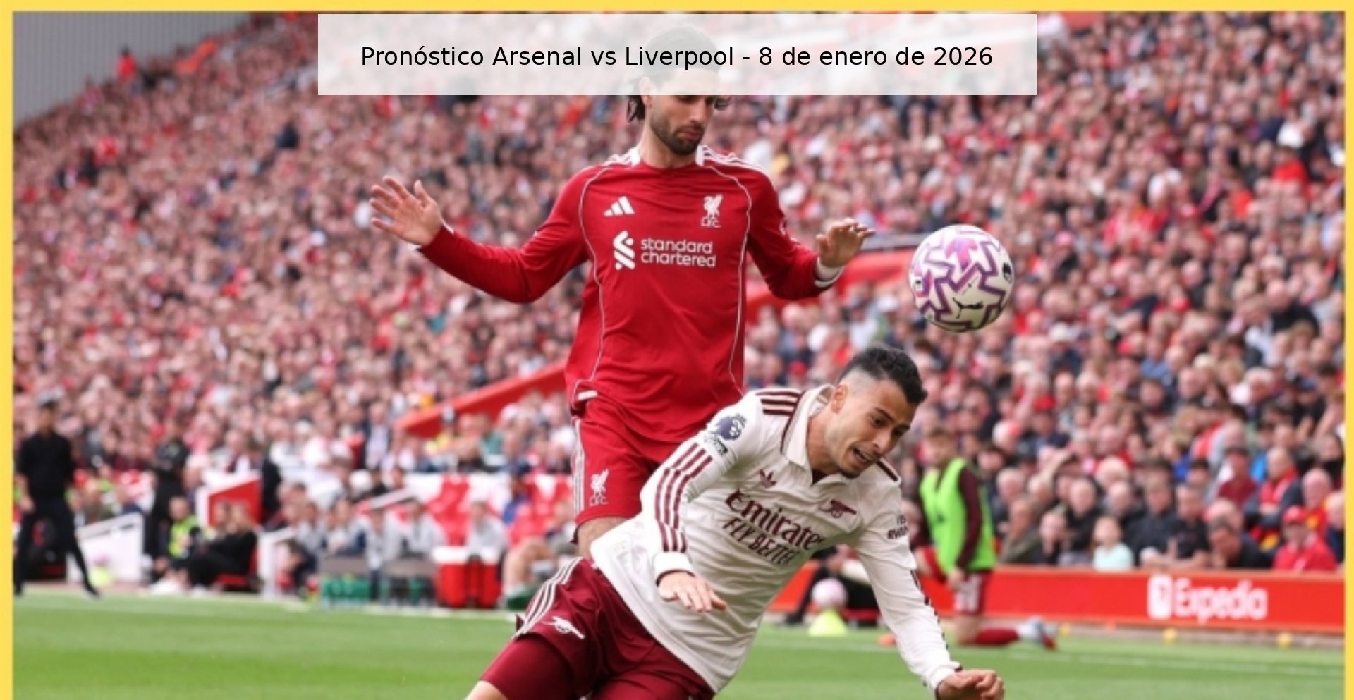 Pronóstico Arsenal vs Liverpool - 8 de enero de 2026