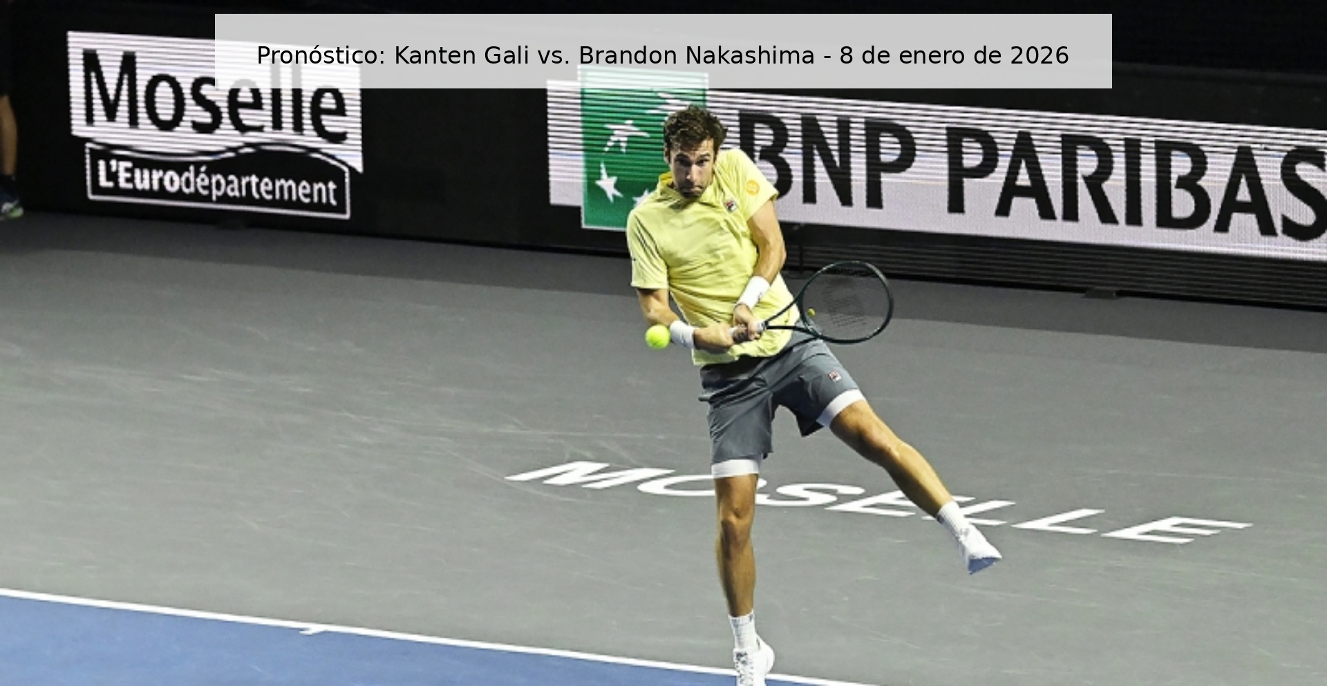 Pronóstico: Kanten Gali vs. Brandon Nakashima - 8 de enero de 2026