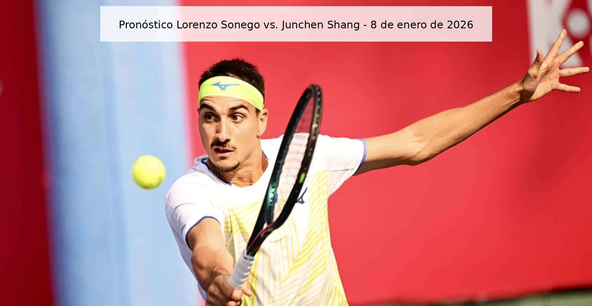 Prediction Lorenzo Sonego vs. Junchen Shang – January 8, 2026