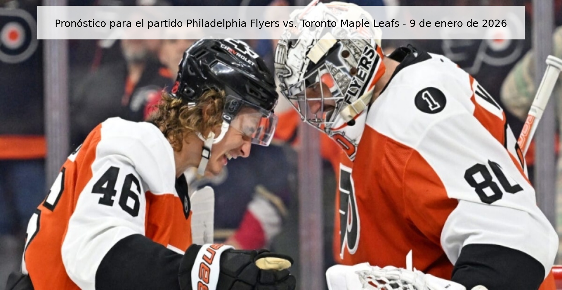 Prediction for the game Philadelphia Flyers vs. Toronto Maple Leafs – January 9, 2026