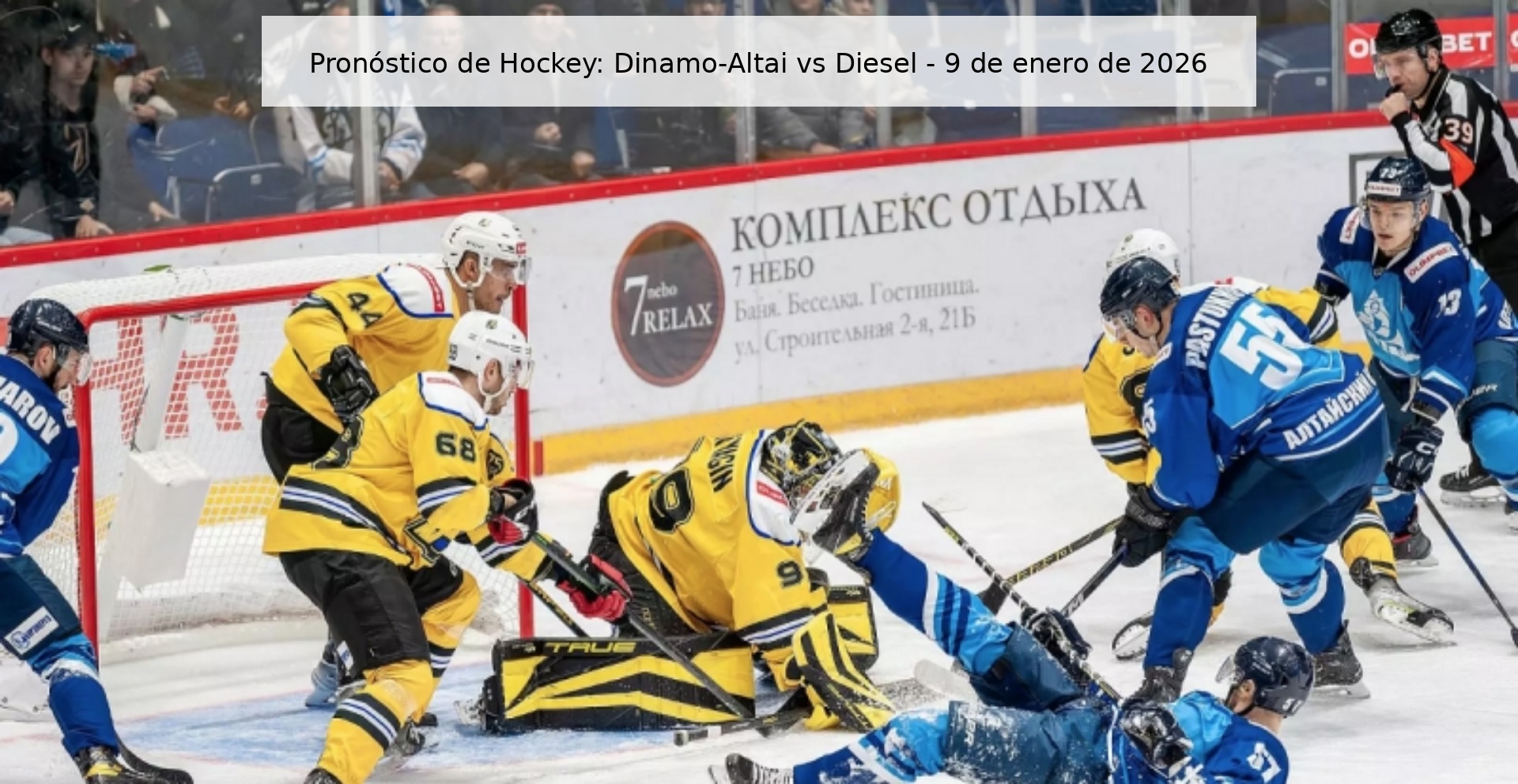 Hockey Prediction: Dinamo-Altai vs Diesel - January 9, 2026