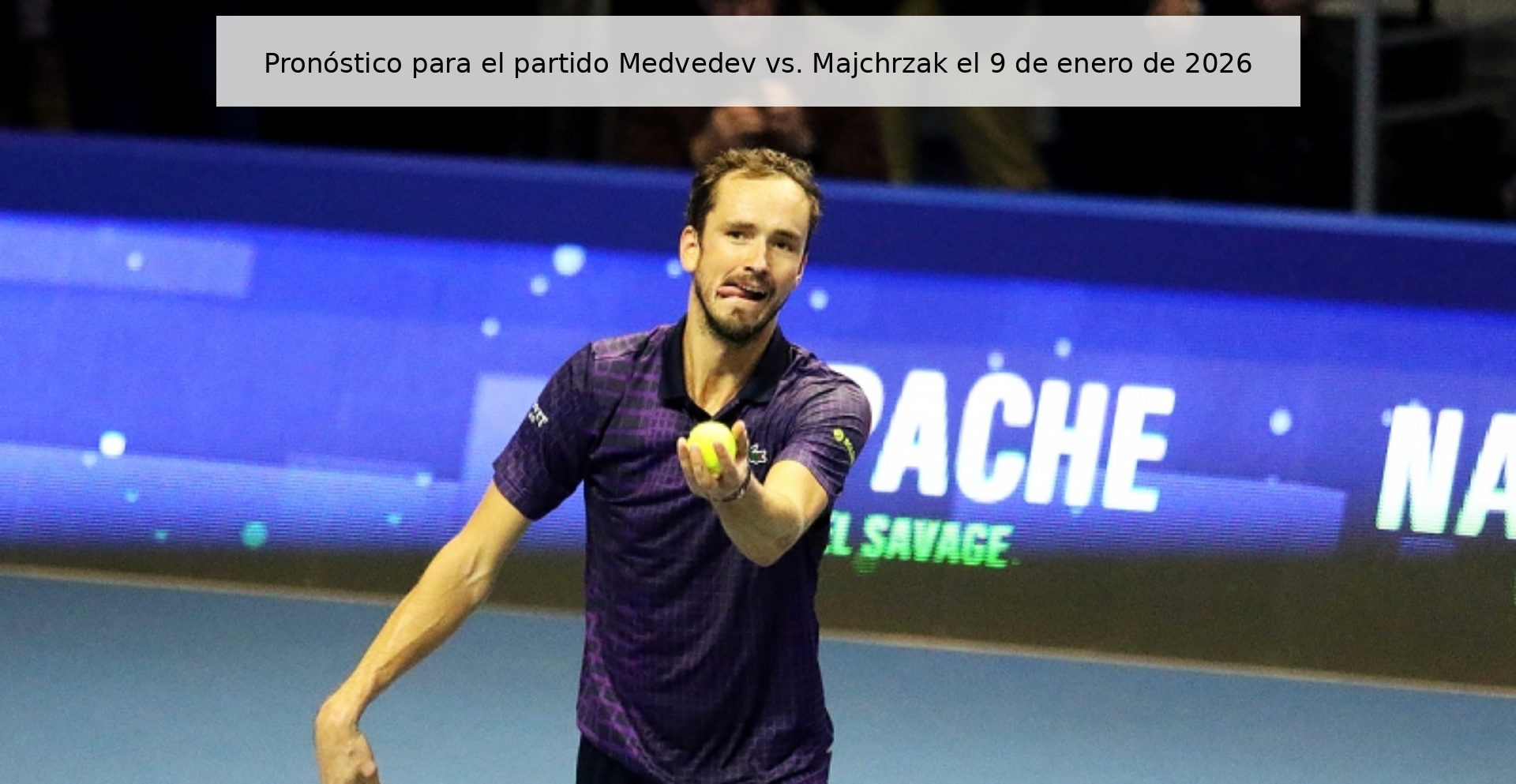 Pronóstico para el partido Medvedev vs. Majchrzak el 9 de enero de 2026 Pronóstico para el partido Medvedev vs. Majchrzak el 9 de enero de 2026