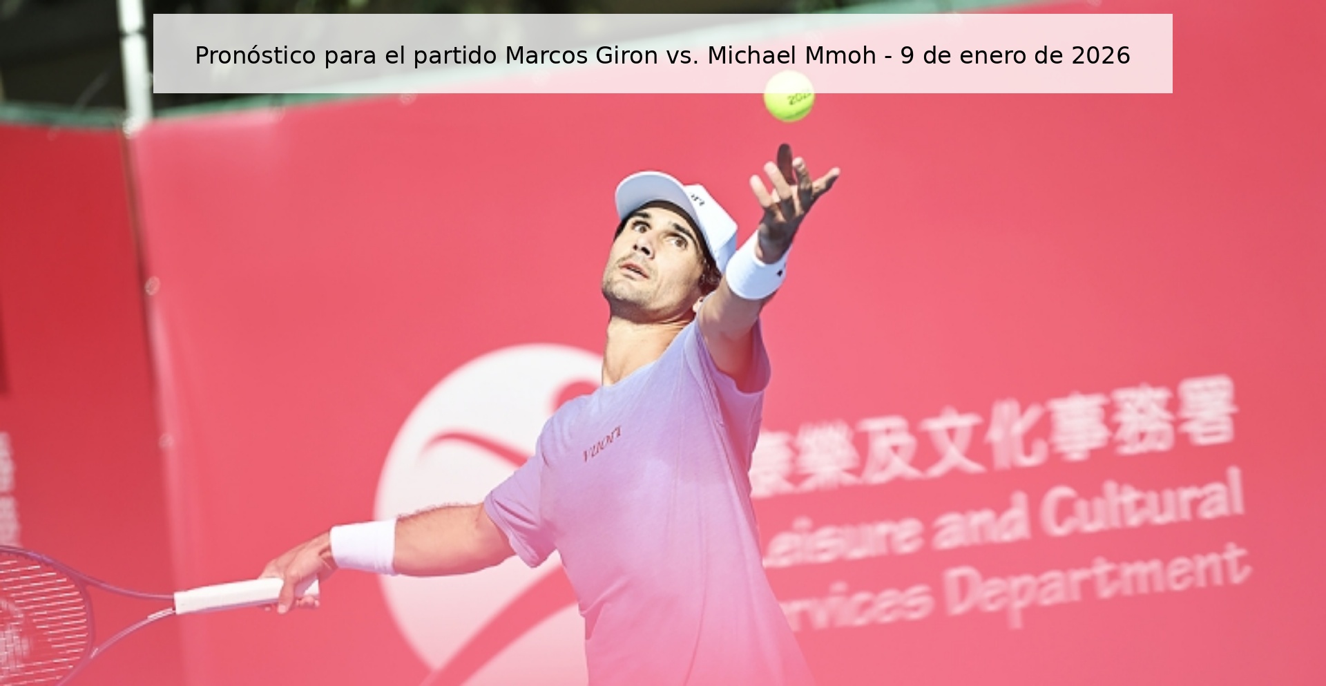 Prediction for the match Marcos Giron vs. Michael Mmoh – January 9, 2026