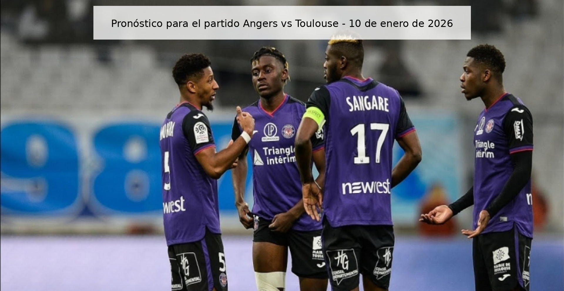 Prediction for the match Angers vs Toulouse - January 10, 2026