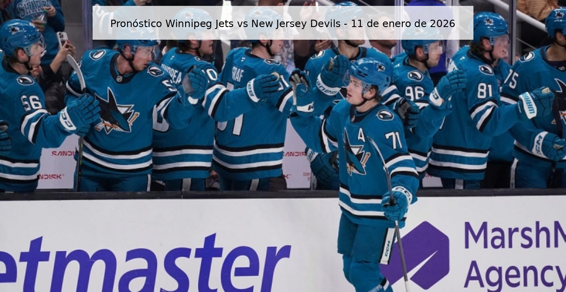 Pronóstico Winnipeg Jets vs New Jersey Devils - 11 de enero de 2026