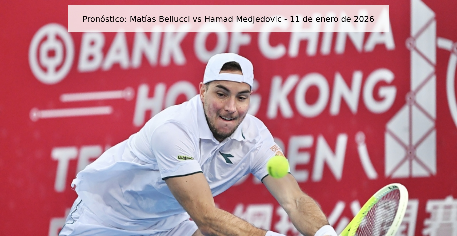 Pronóstico: Matías Bellucci vs Hamad Medjedovic - 11 de enero de 2026