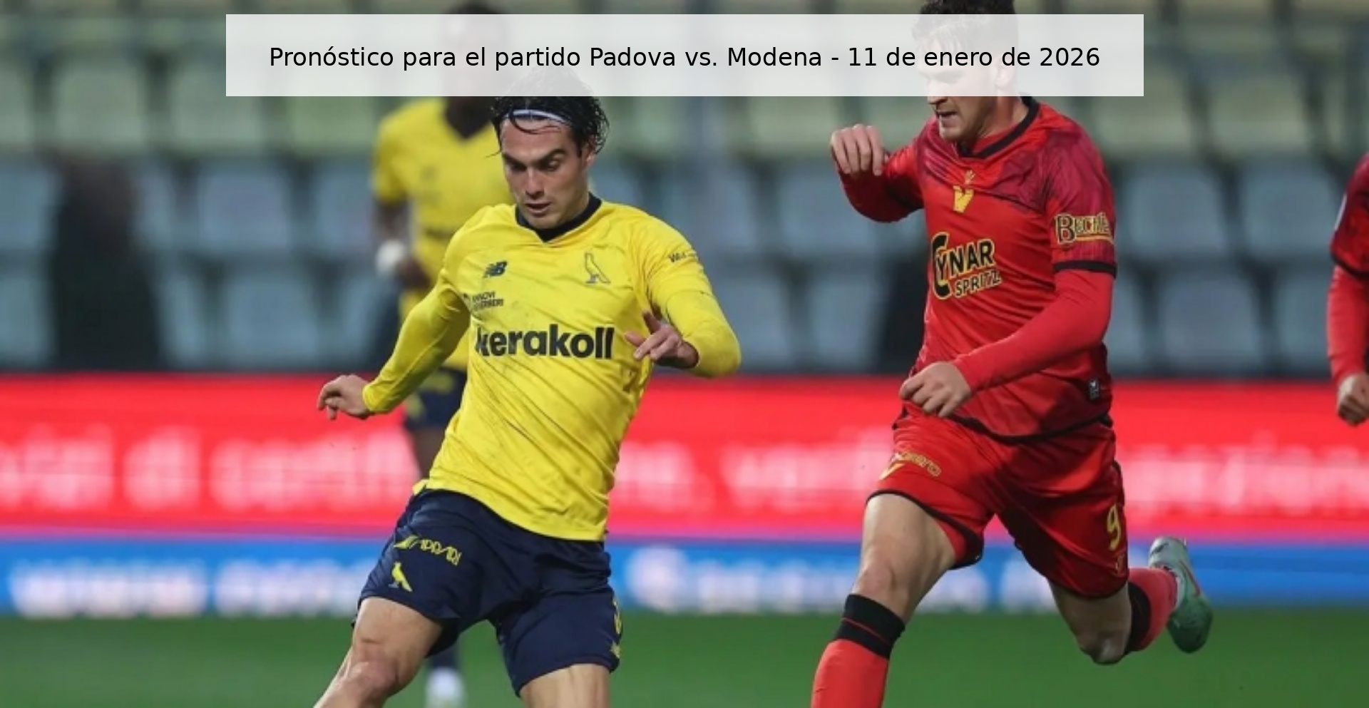 Prediction for the match Padova vs. Modena - January 11, 2026