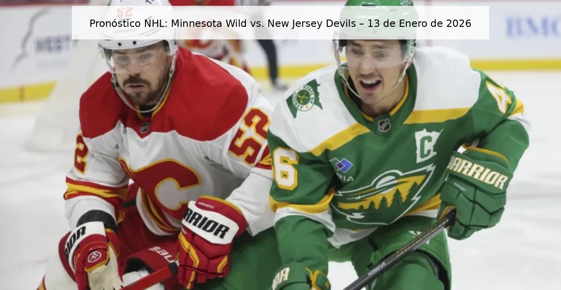 NHL Prediction: Minnesota Wild vs. New Jersey Devils – January 13, 2026