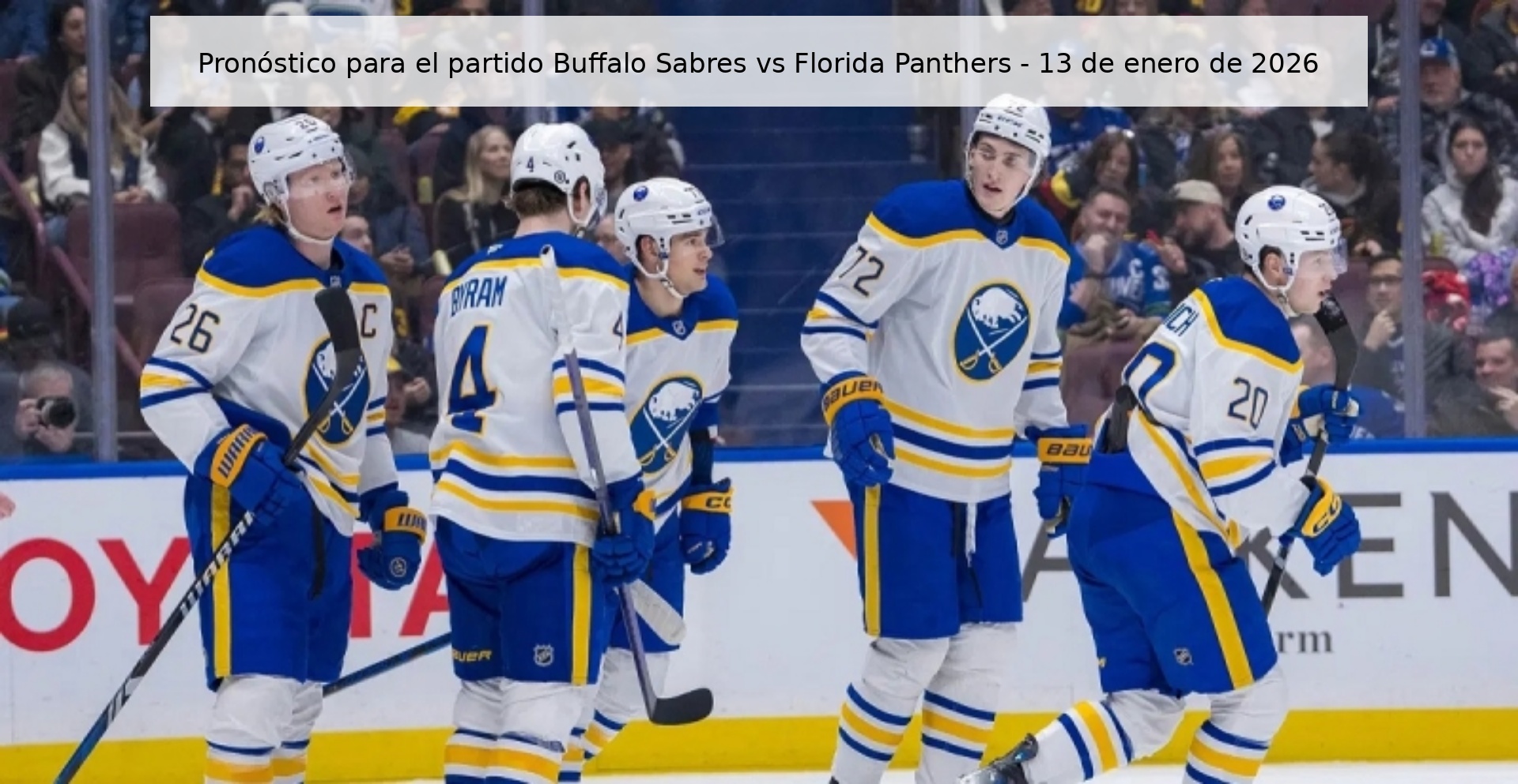 Prediction for the Buffalo Sabers vs Florida Panthers match - January 13, 2026