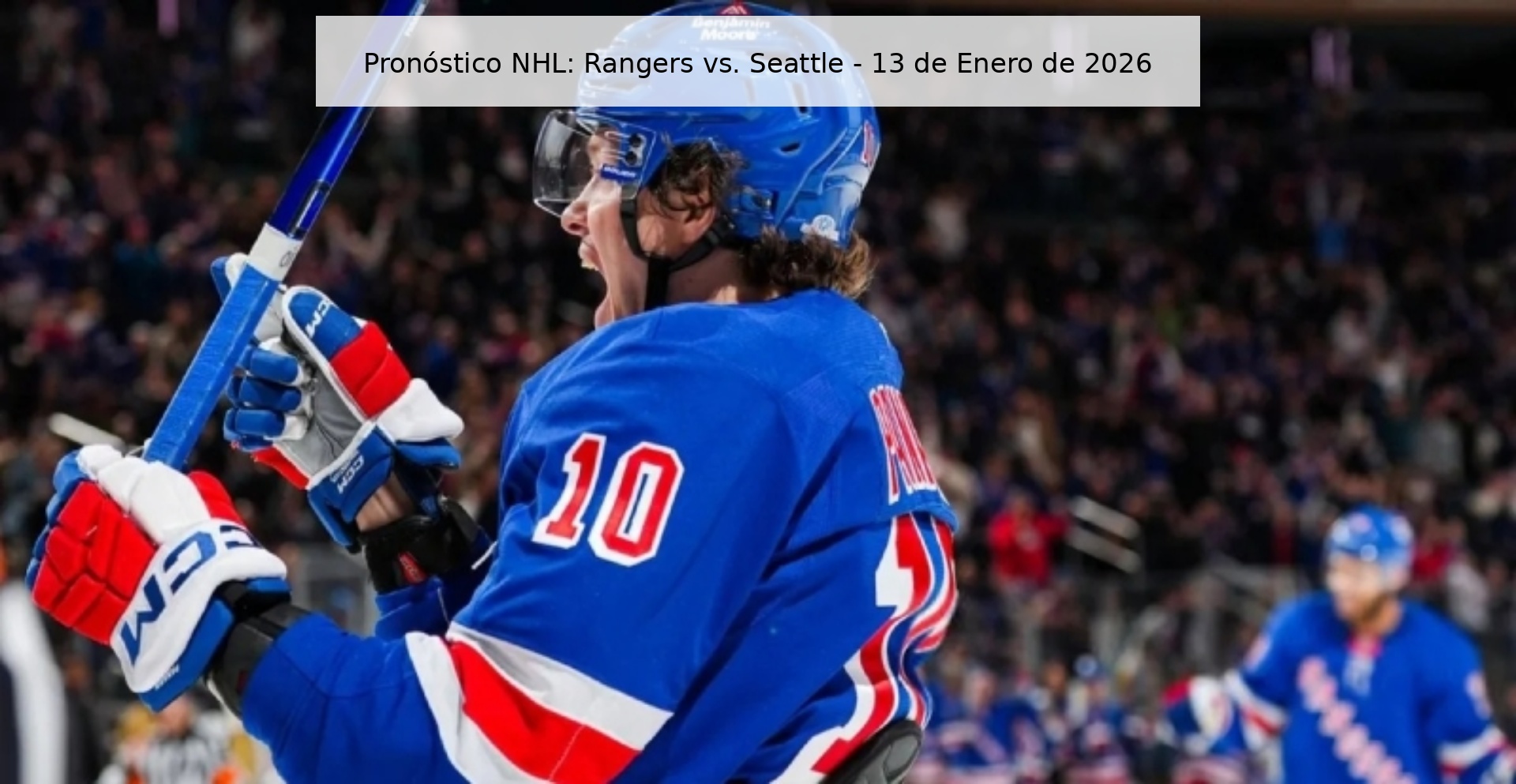 Pronóstico NHL: Rangers vs. Seattle - 13 de Enero de 2026