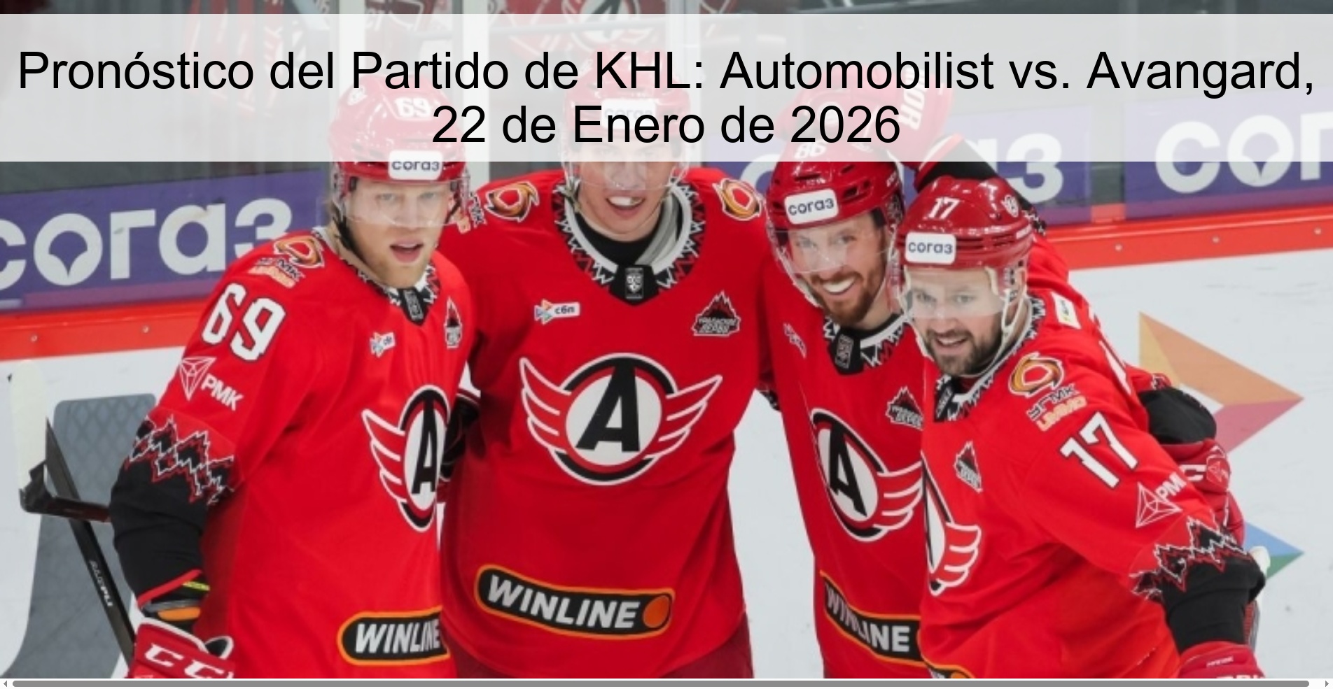 KHL Match Prediction: Automobilist vs. Avangard, January 22, 2026