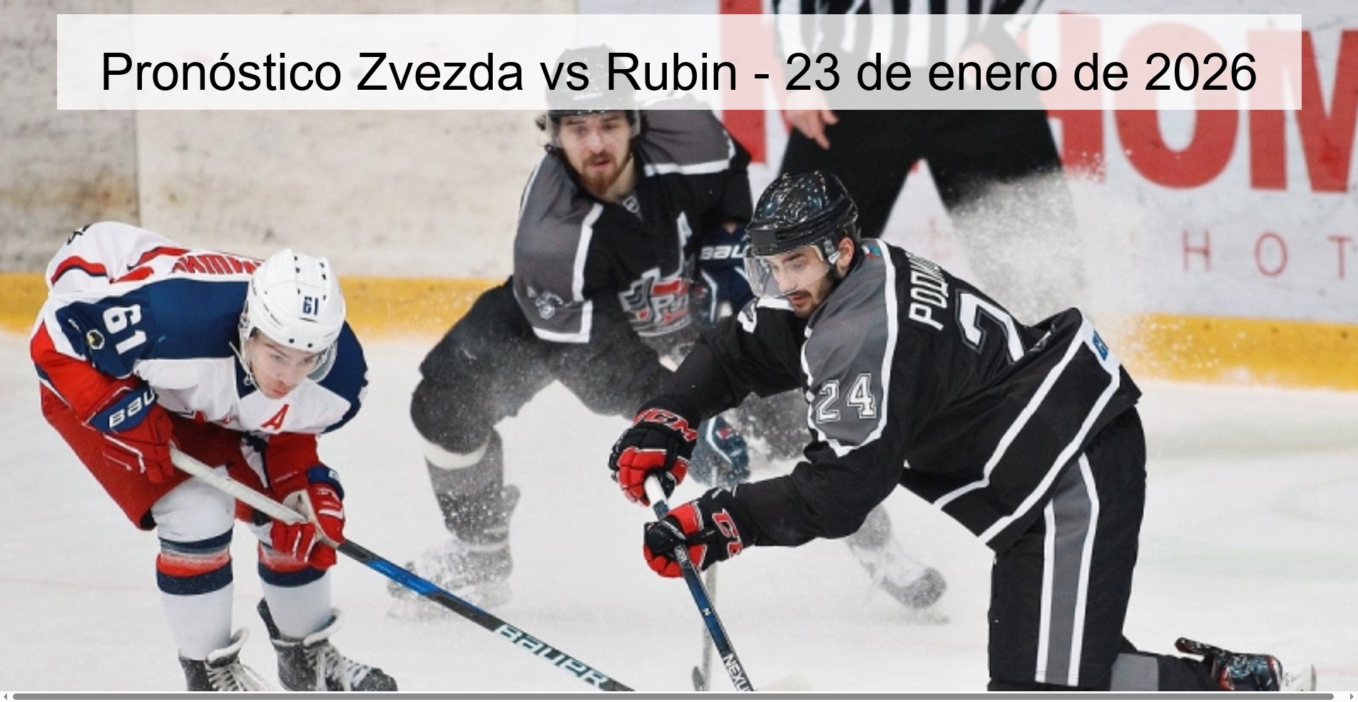 Zvezda vs Rubin Prediction – January 23, 2026