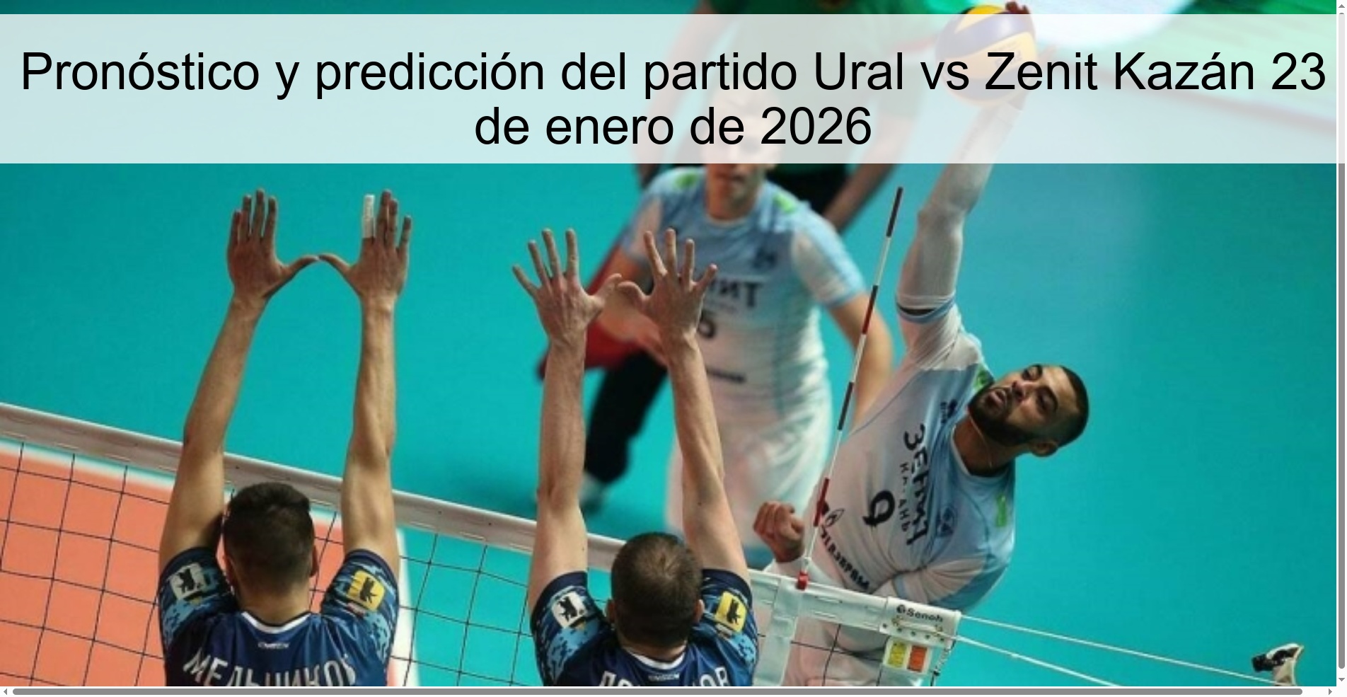 Ural vs Zenit Kazan match tip and prediction January 23, 2026