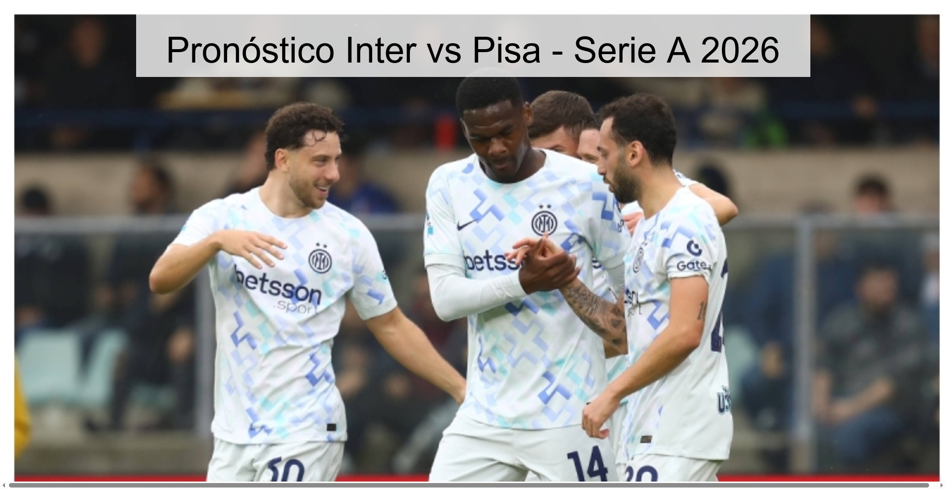 Inter vs Pisa Prediction - Serie A 2026