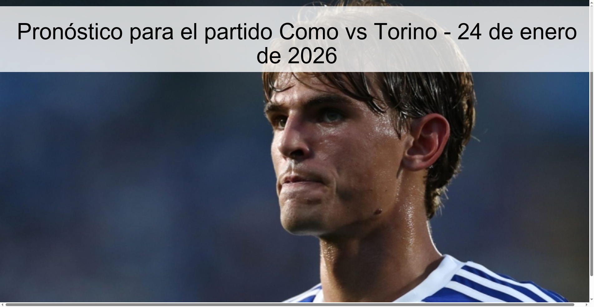 Pronóstico para el partido Como vs Torino - 24 de enero de 2026