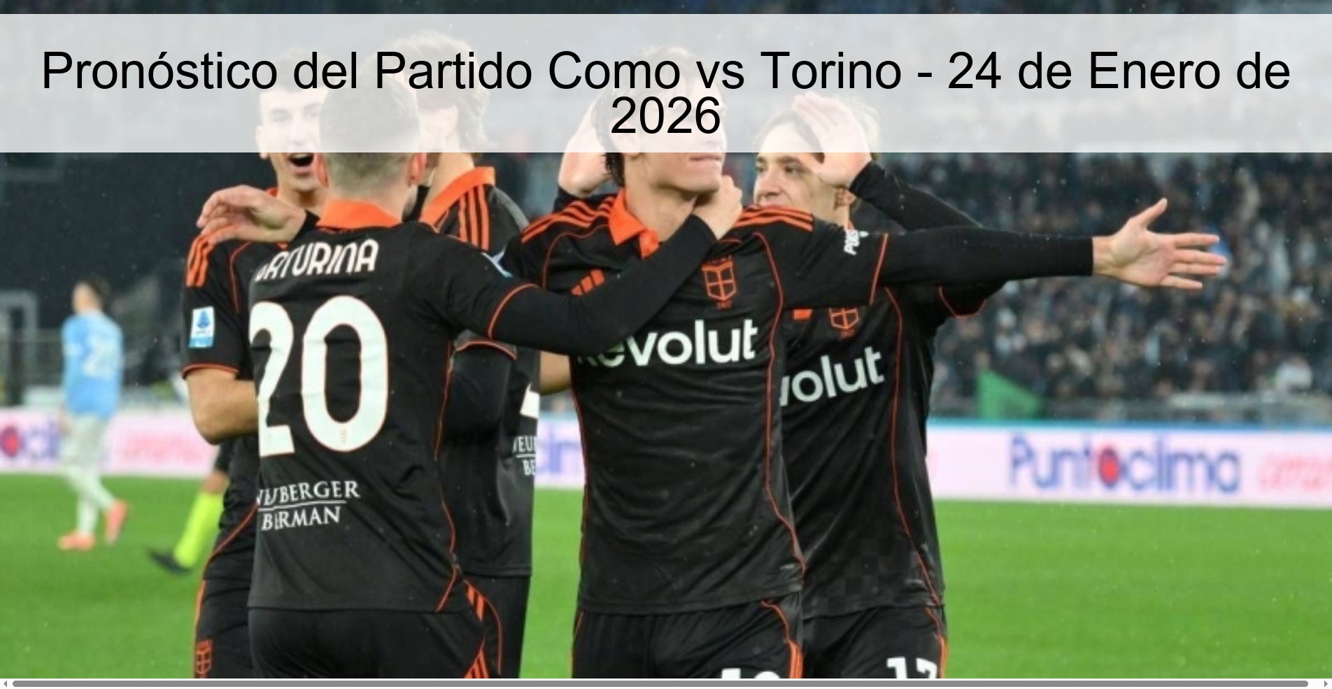 Como vs Torino Match Prediction - January 24, 2026
