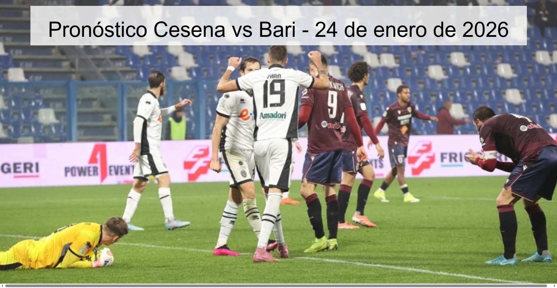 Cesena vs Bari Prediction – January 24, 2026