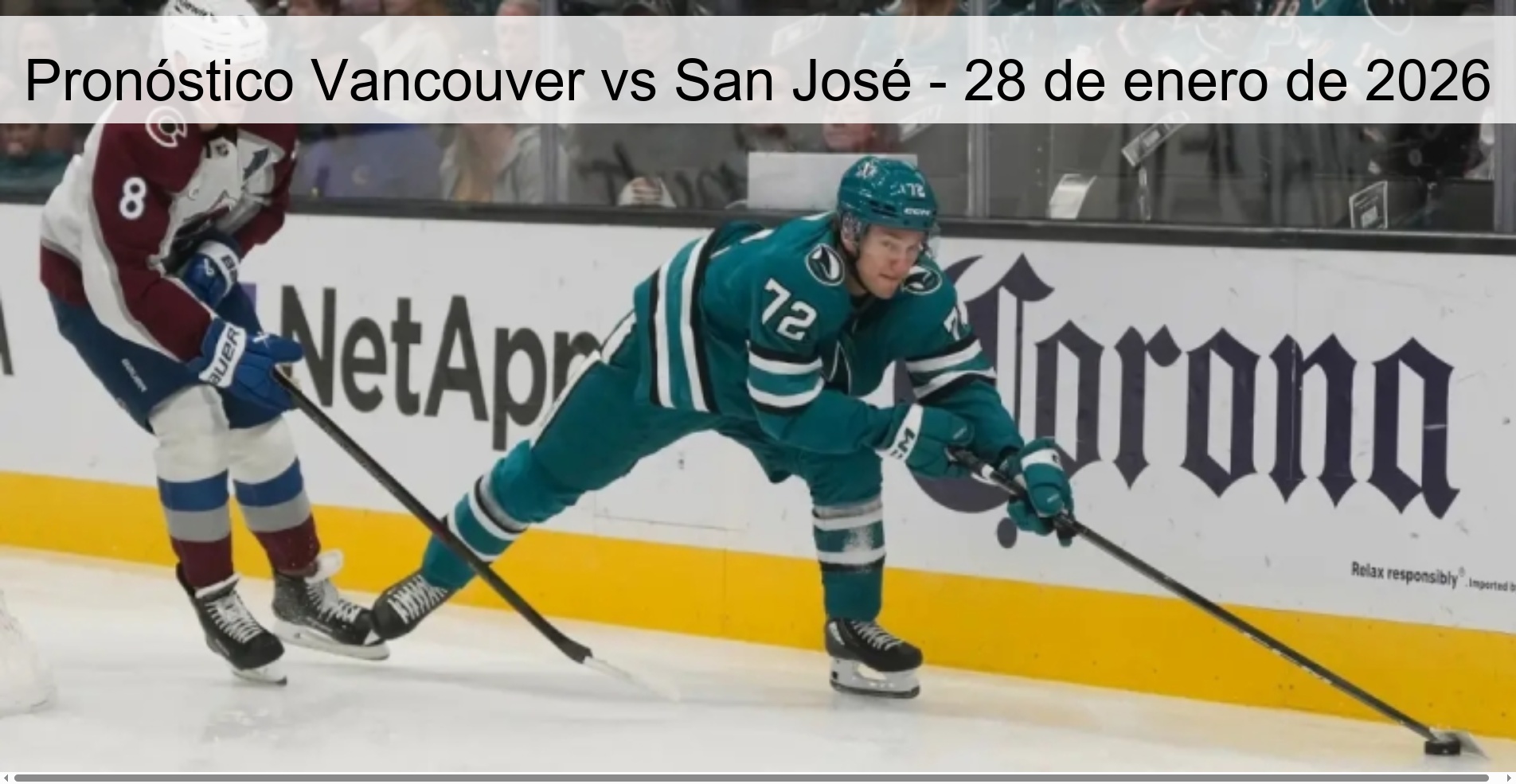 Vancouver vs San Jose Prediction – January 28, 2026