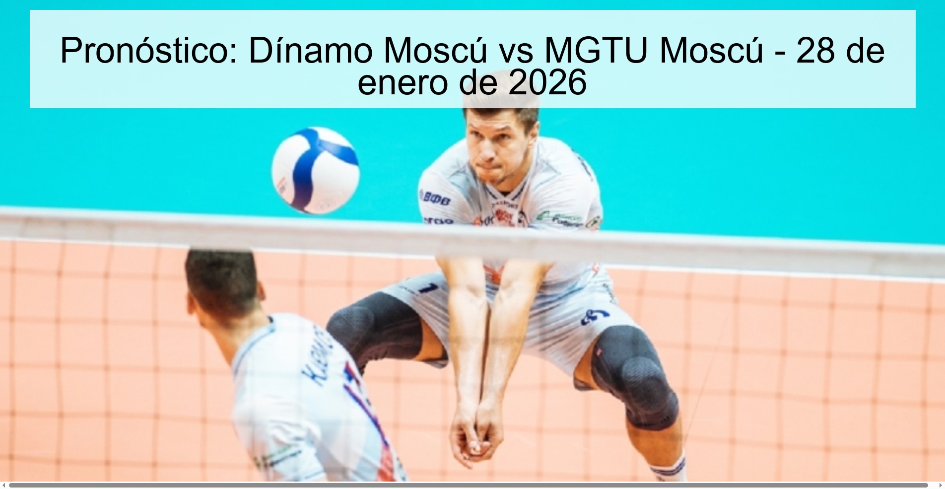 Prediction: Dynamo Moscow vs MGTU Moscow - January 28, 2026