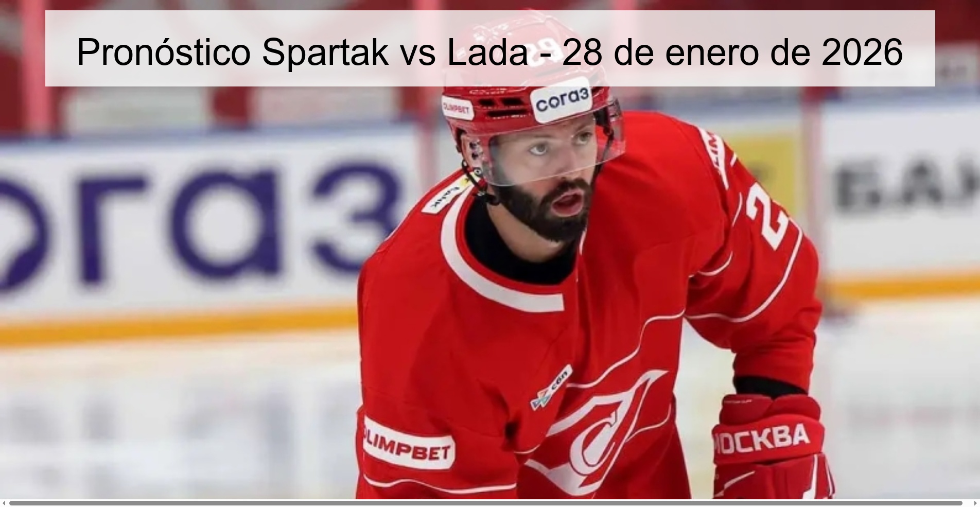 Spartak vs Lada Prediction – January 28, 2026