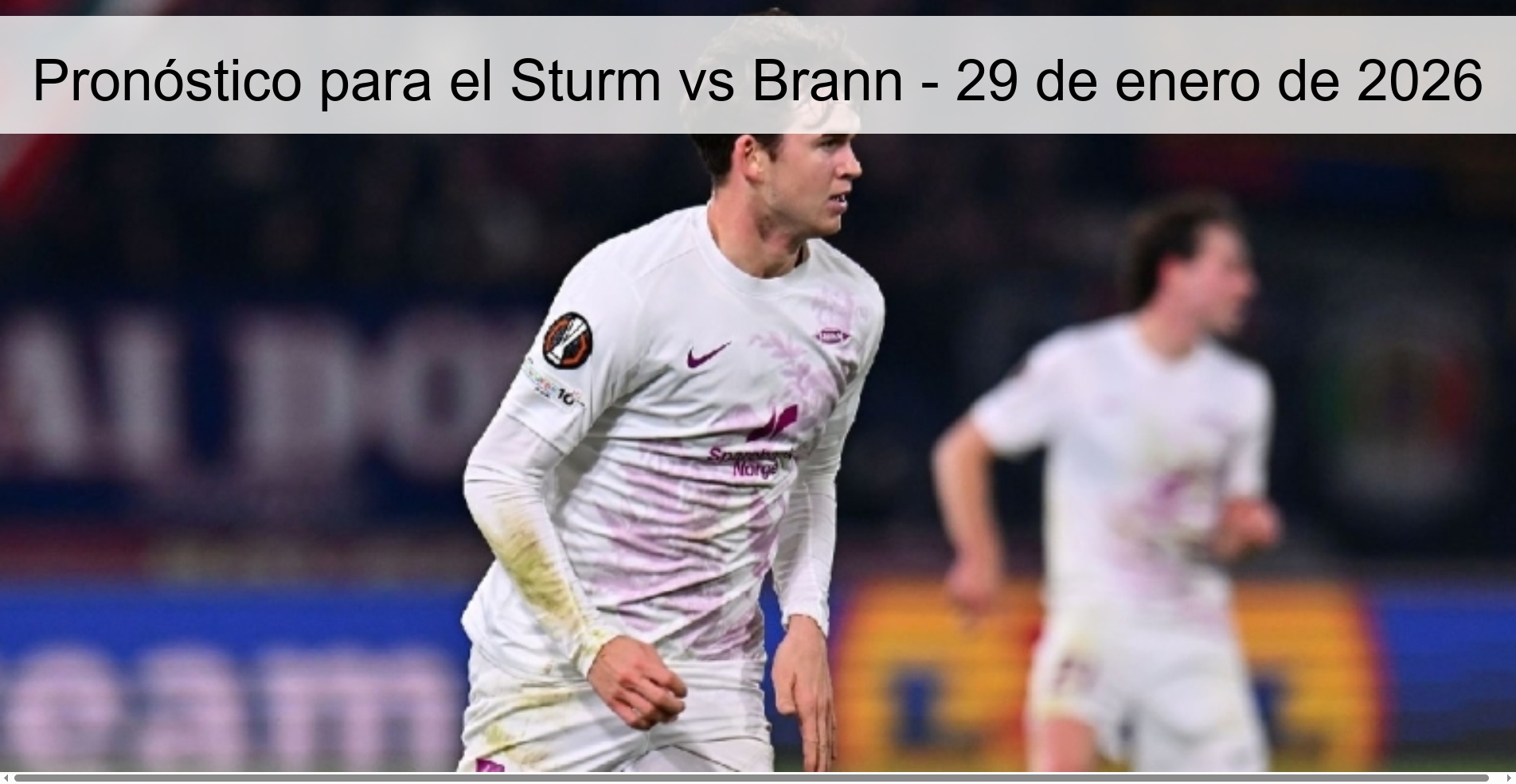 Prediction for Sturm vs Brann - January 29, 2026