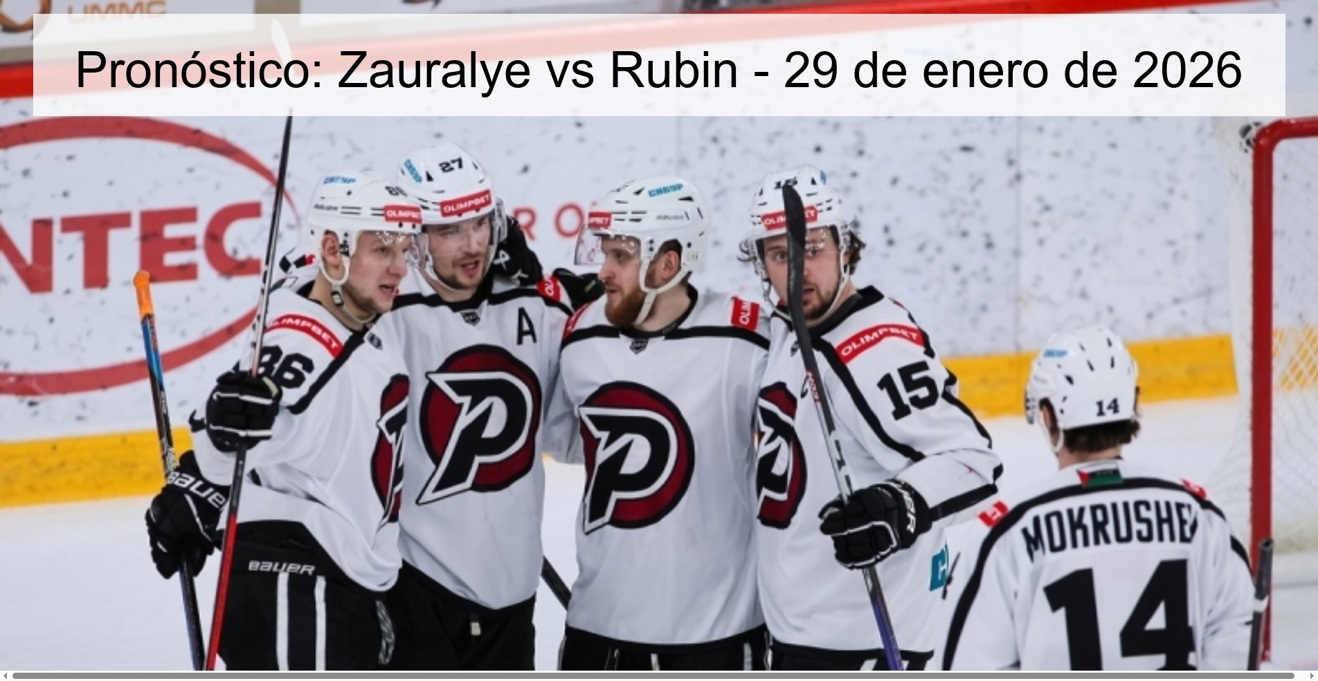 Pronóstico: Zauralye vs Rubin - 29 de enero de 2026