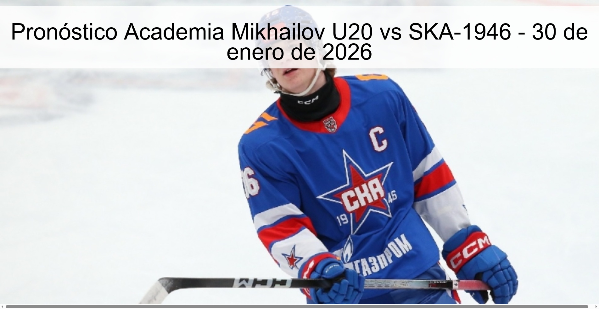 Mikhailov Academy U20 vs SKA-1946 Prediction – January 30, 2026