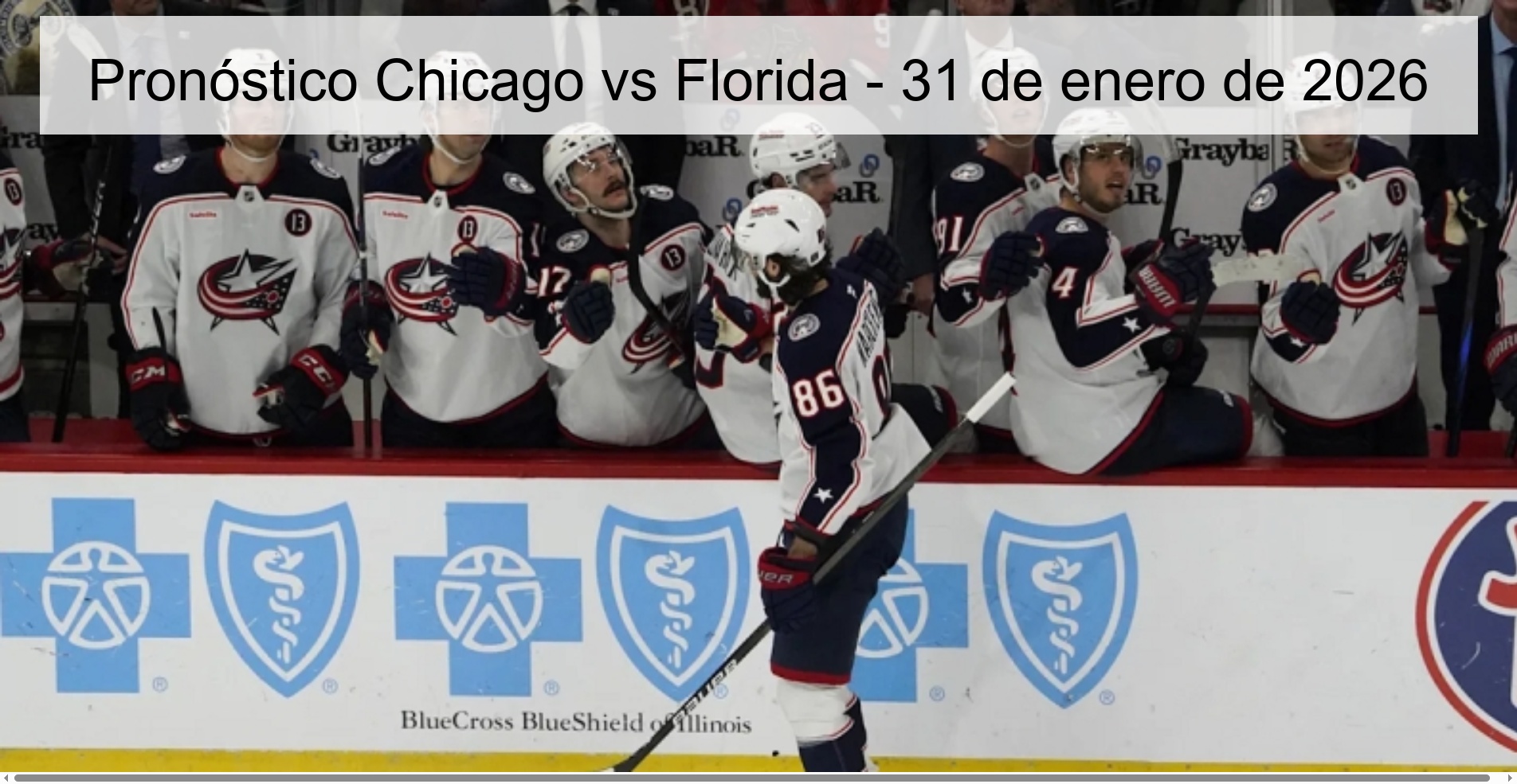 Pronóstico Chicago vs Florida - 31 de enero de 2026