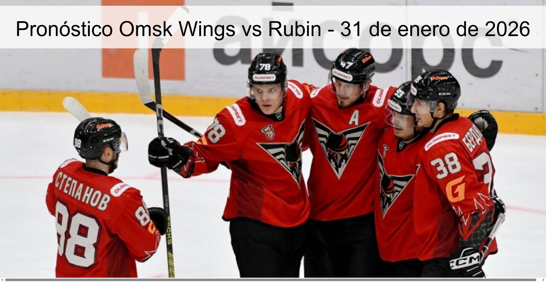 Omsk Wings vs Rubin Prediction – January 31, 2026