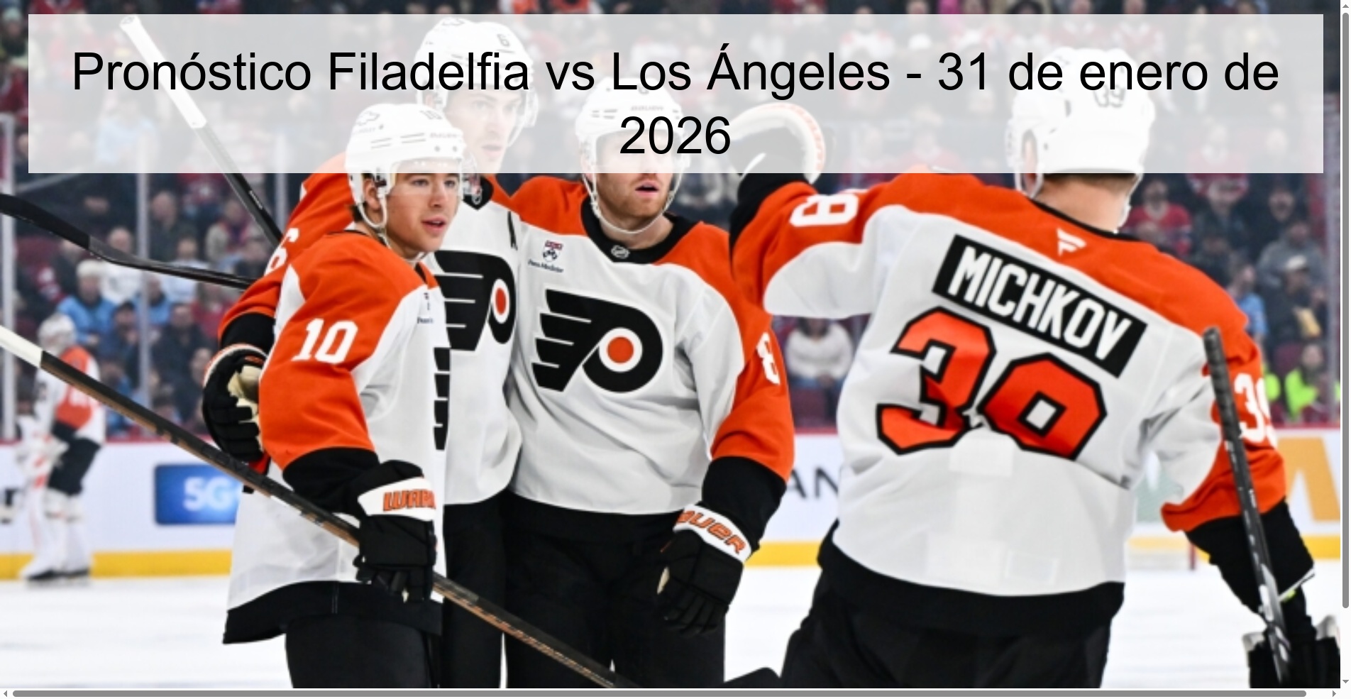 Philadelphia vs Los Angeles Prediction – January 31, 2026