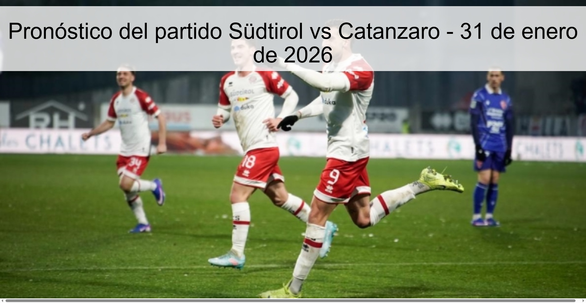 Südtirol vs Catanzaro Prediction – January 31, 2026