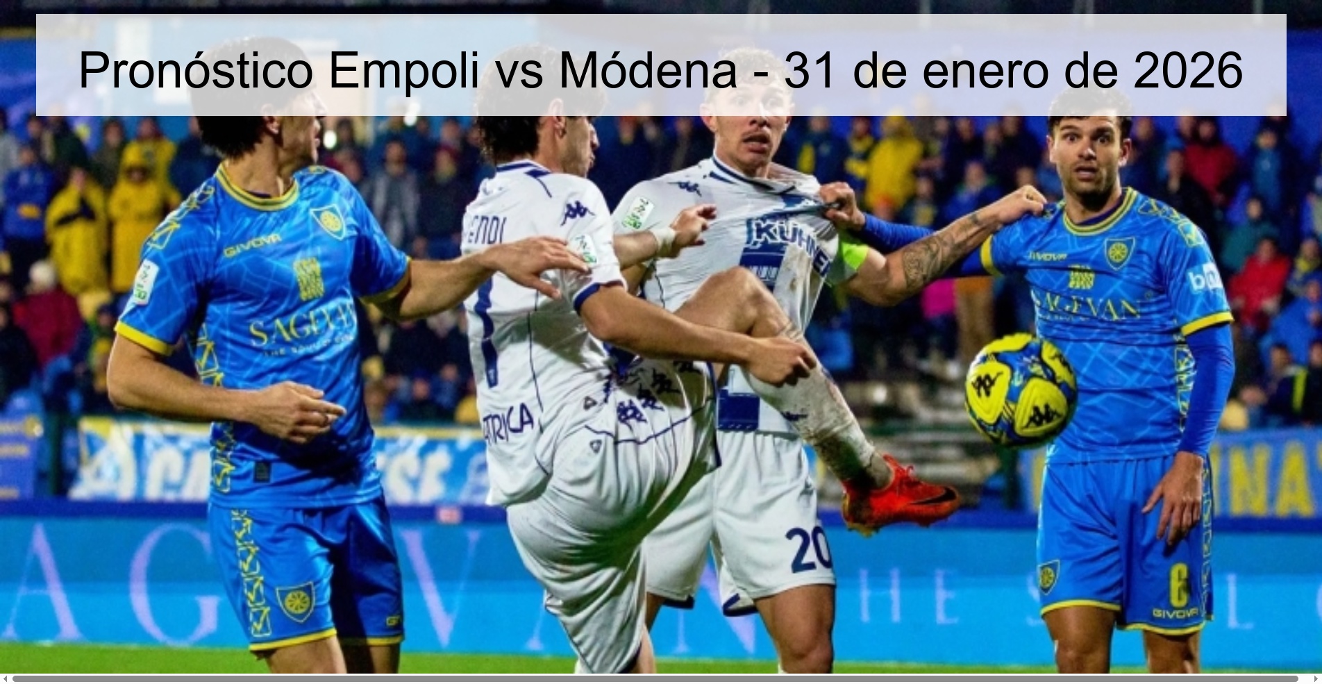 Empoli vs Modena Prediction – January 31, 2026