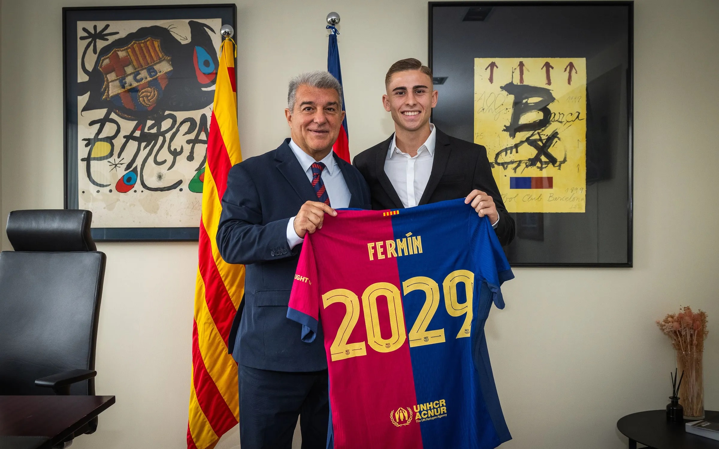FC Barcelona seeks to secure the future of Fermín López with an early renewal