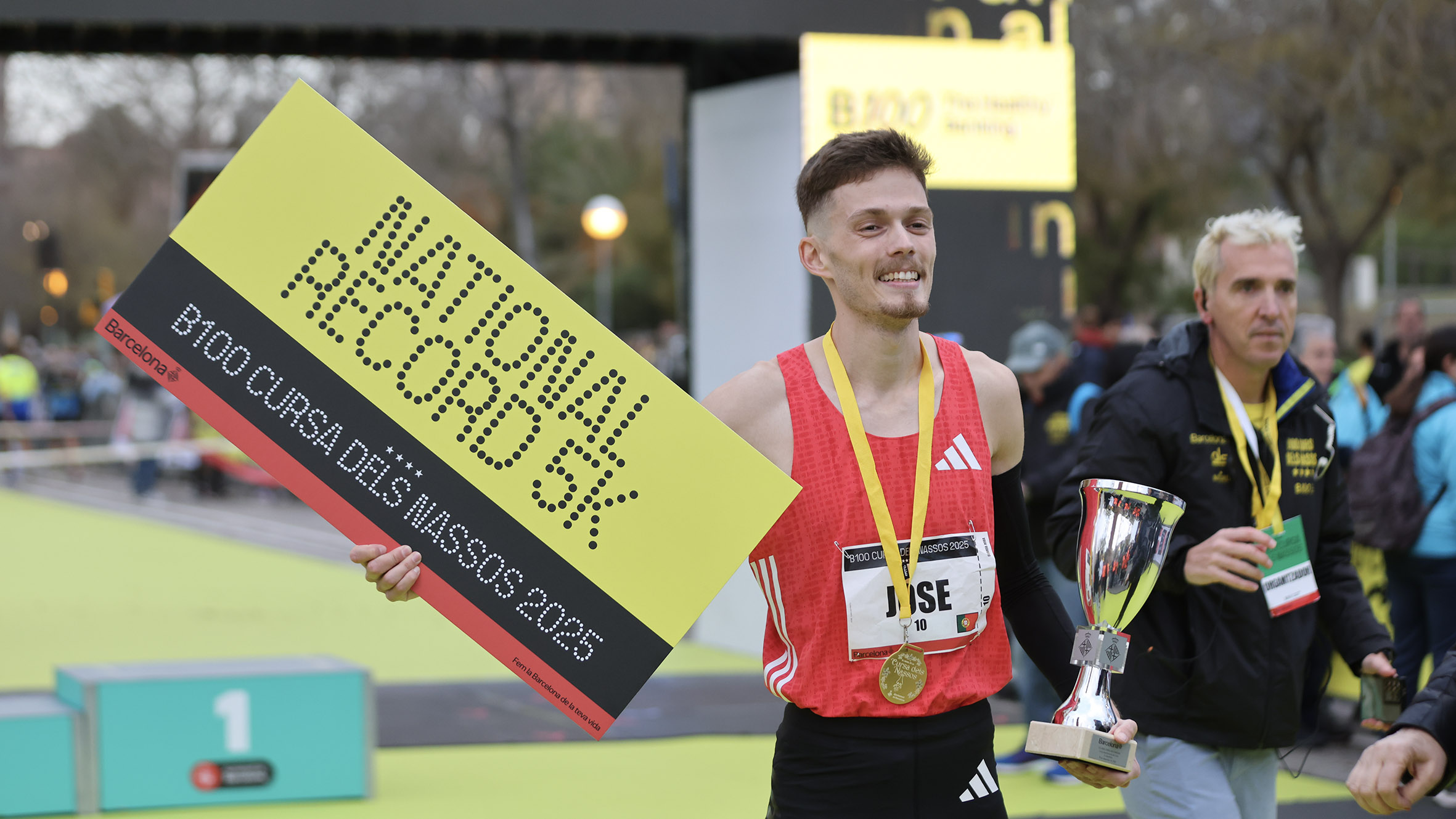 Emotional victory in the Cursa dels Nassos: Pinto and Amebaw shine in the farewell to 2025