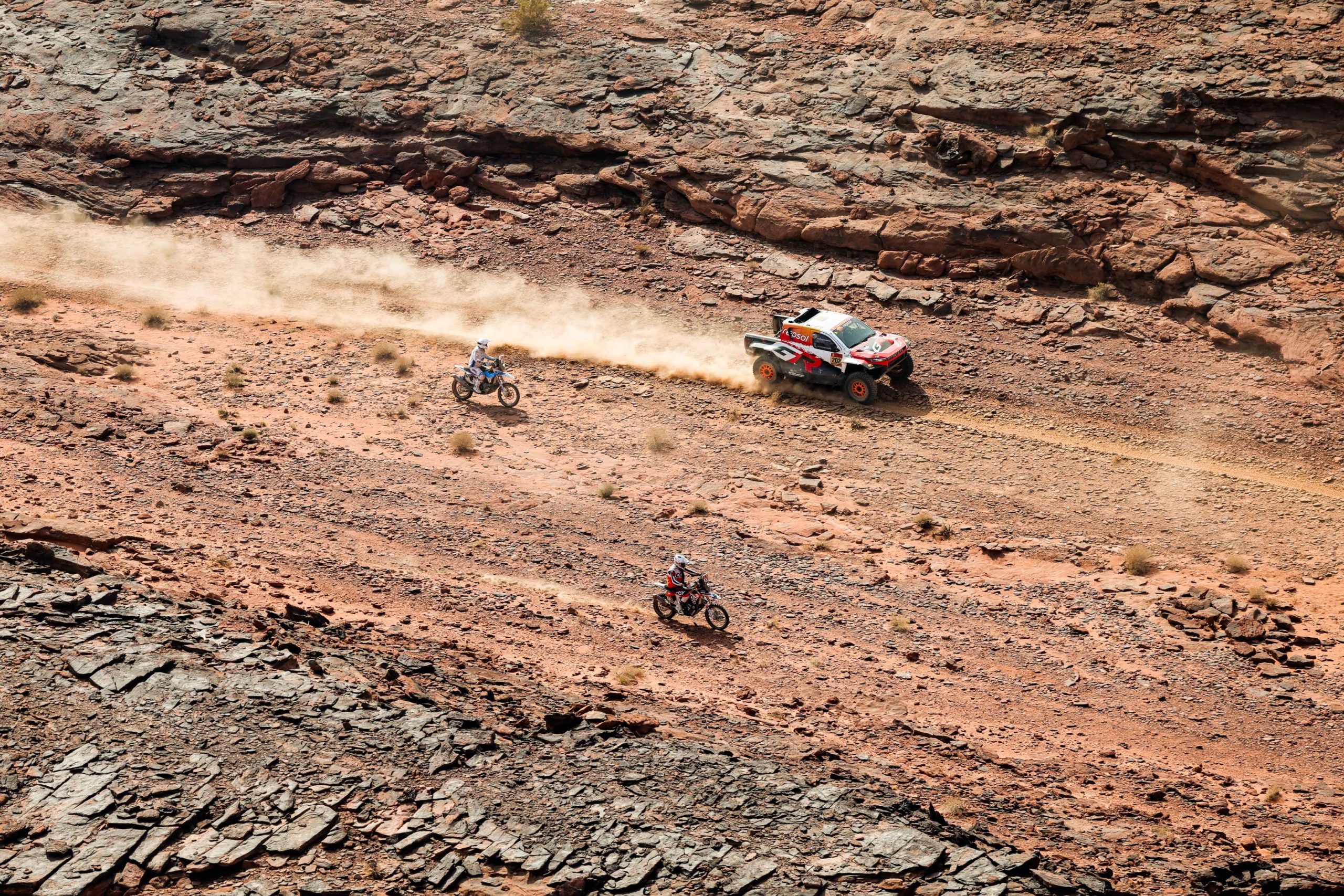 The Dakar 2026 at its hottest point! 5 Days of Battle for the Touareg and No Truce The Dakar 2026 at its hottest point! 5 Days of Battle for the Touareg and No Truce