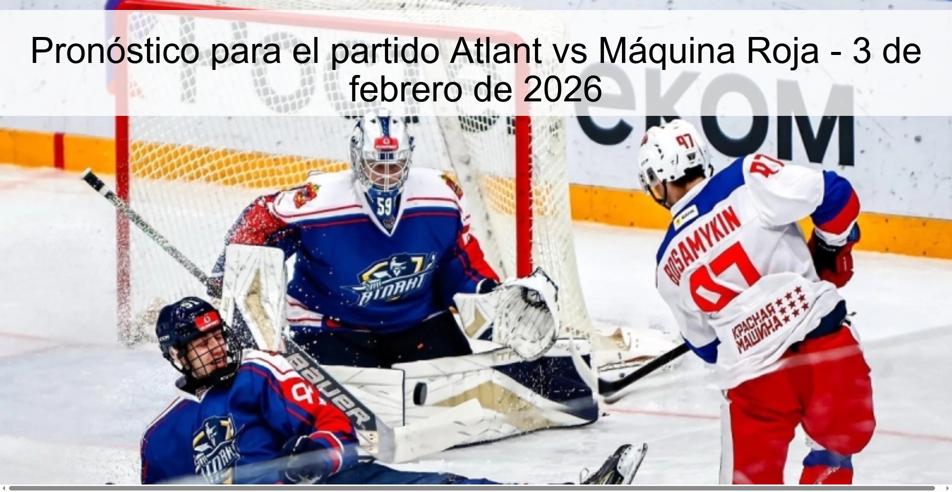 Prediction for the Atlant vs Maquina Roja match - February 3, 2026