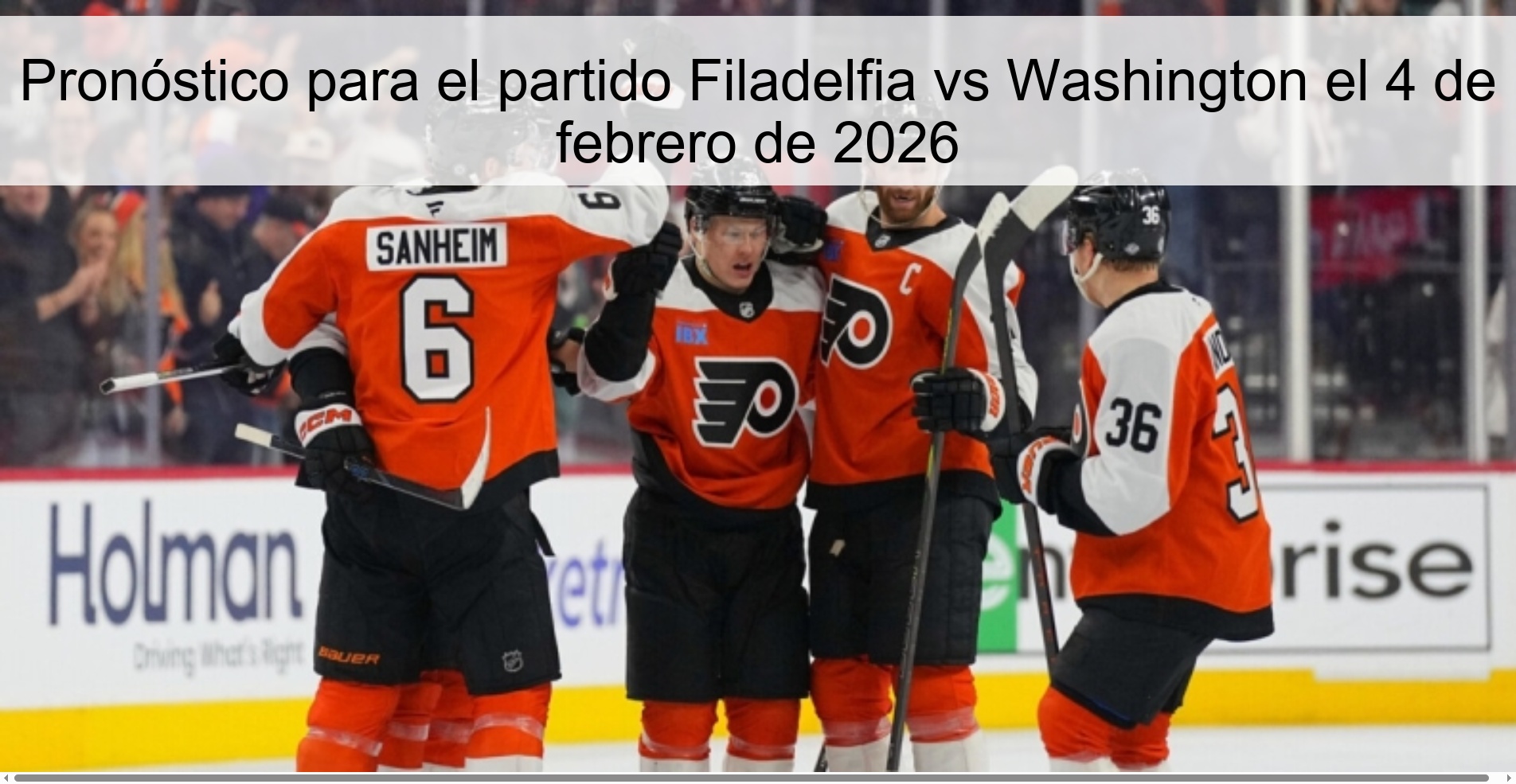 Prediction for the Philadelphia vs Washington match on February 4, 2026