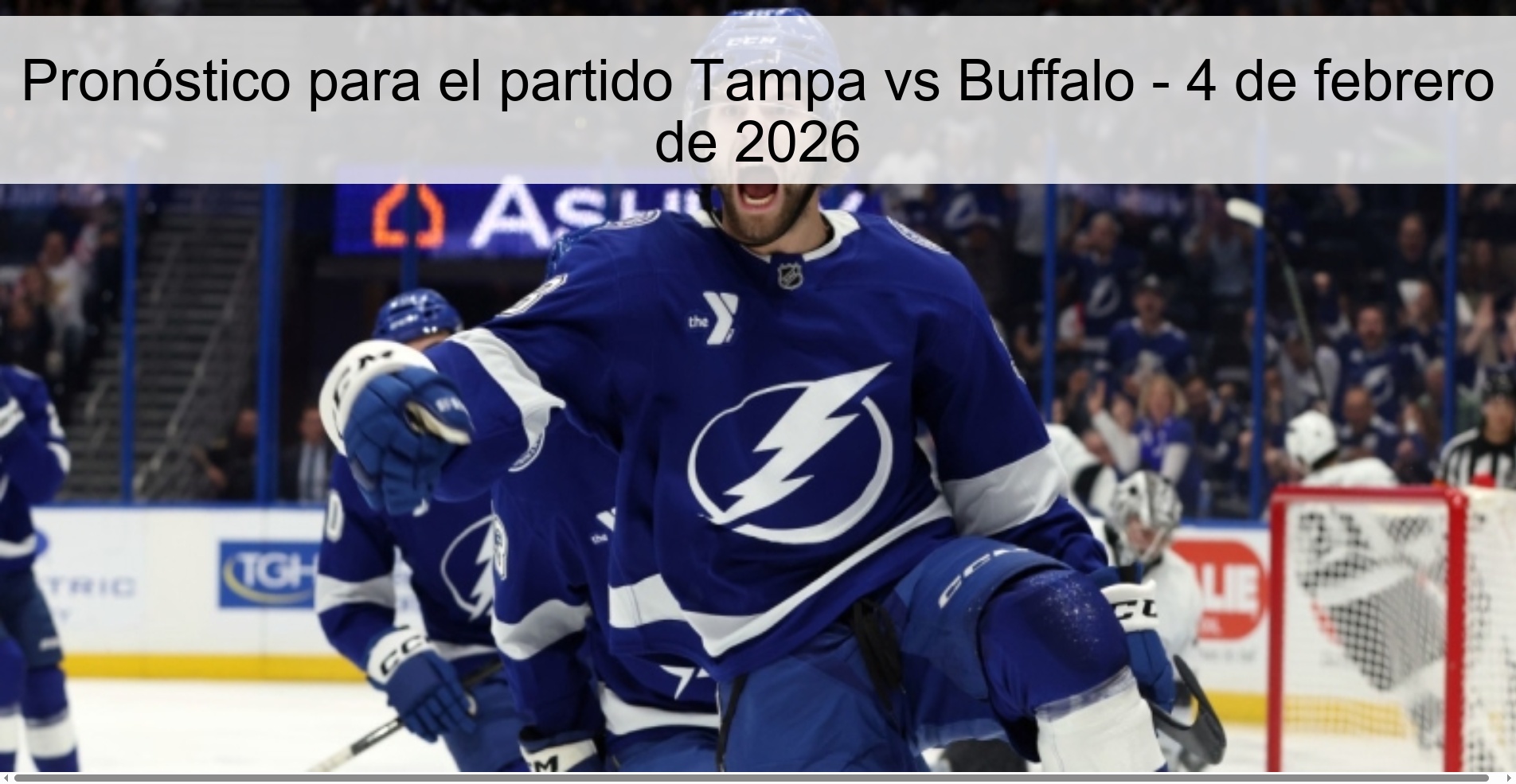 Pronóstico para el partido Tampa vs Buffalo - 4 de febrero de 2026