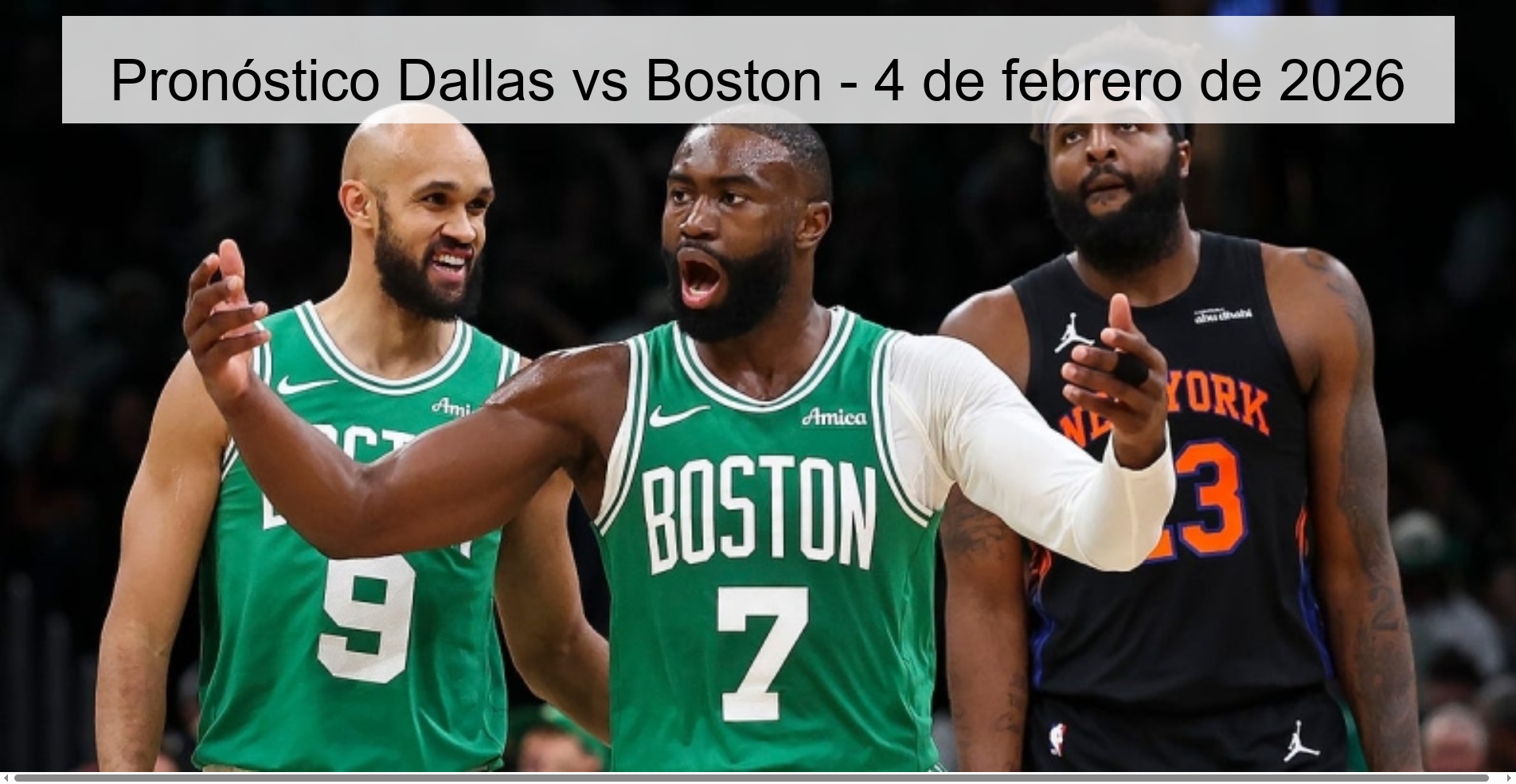 Dallas vs Boston Prediction – February 4, 2026 Dallas vs Boston Prediction – February 4, 2026